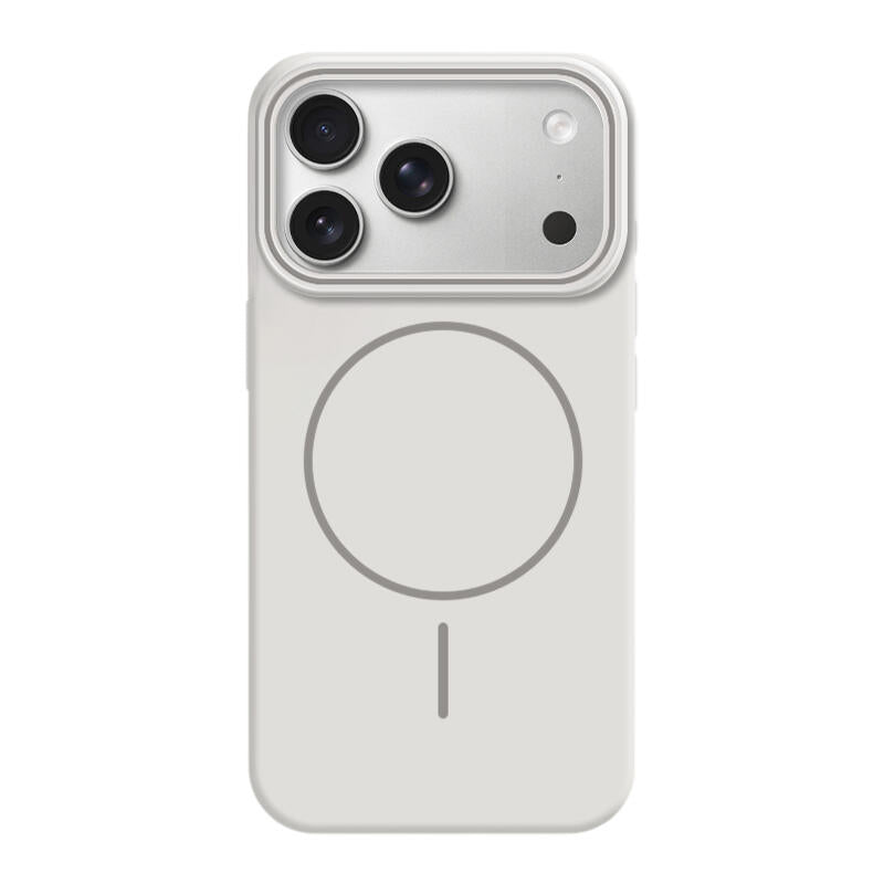 Simple Matte MagSafe Phone Case - Peak Rock White