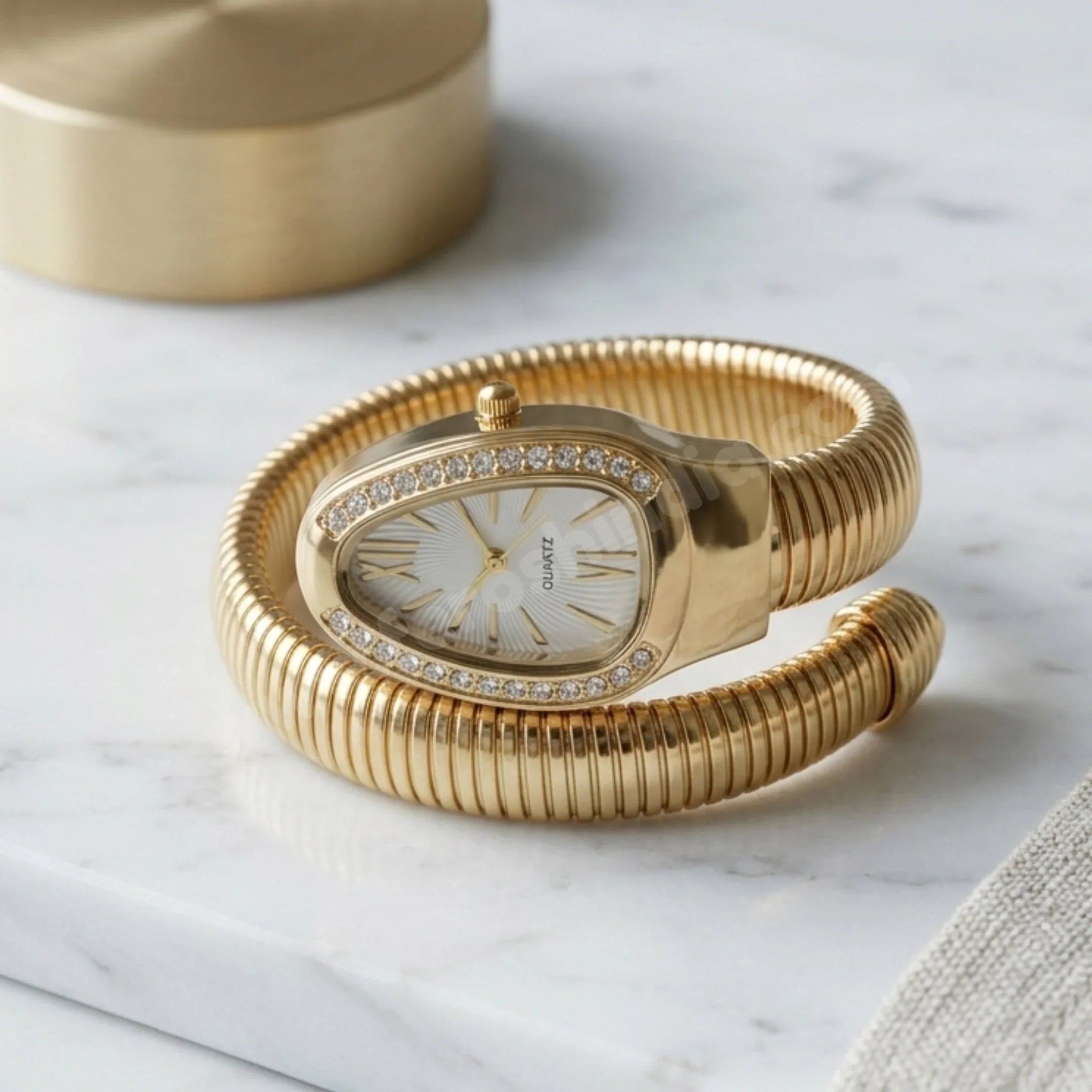 Basic White Snake Watch