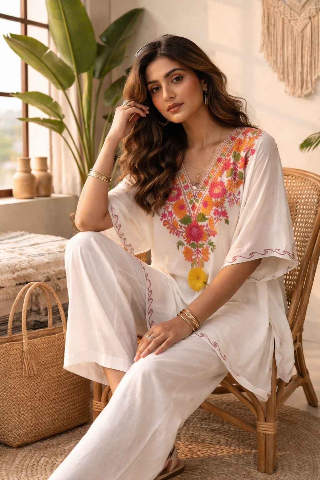 Gulistan Kashmiri Kaftan