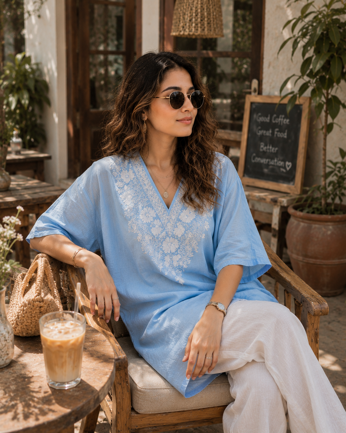 Mehr Gul Kashmiri Kaftan