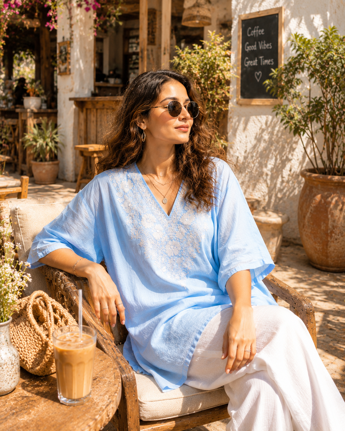 Mehr Gul Kashmiri Kaftan