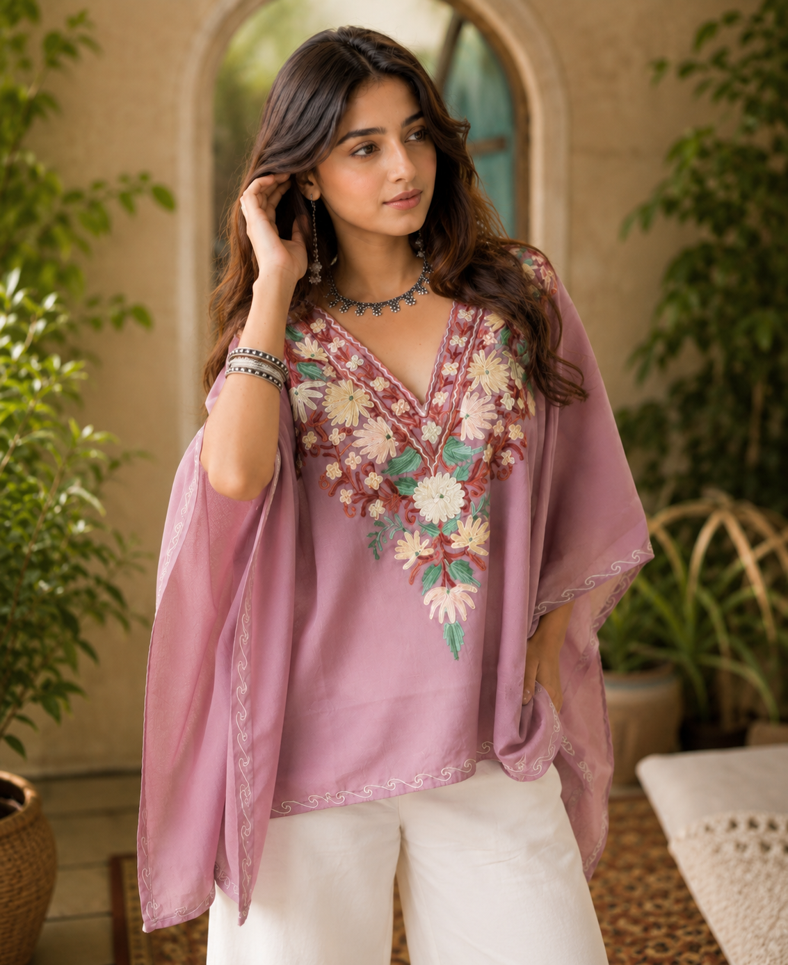 Sheen Posh Lavender Kaftan