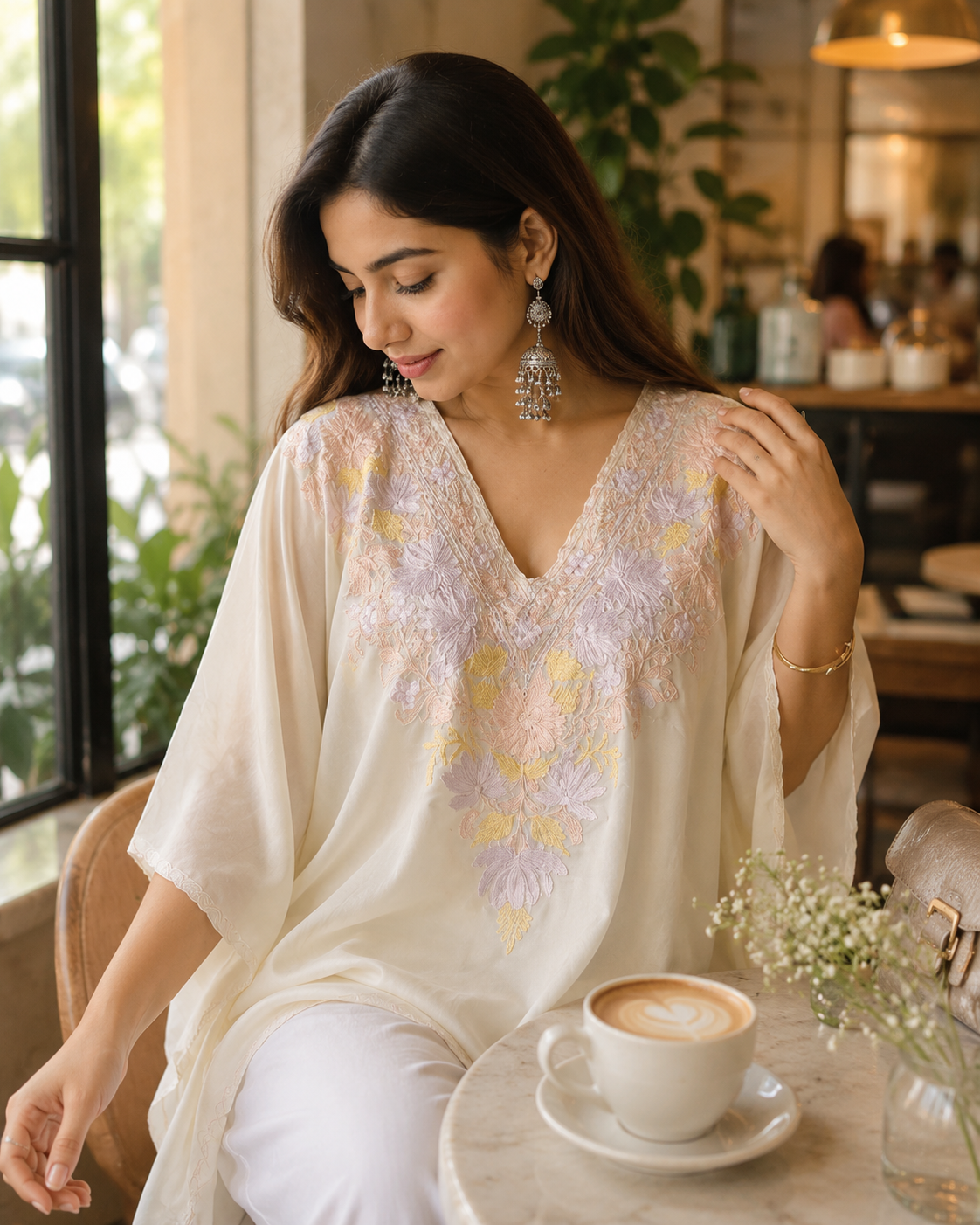 Noorposh Kashmiri Cotton Kaftan