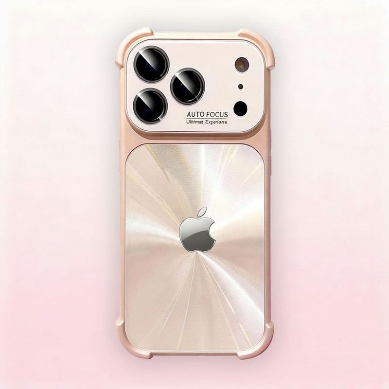 Minimalist and premium aurora-style case for iPhone 17 Pro Max, also compatible with iPhone 16, 15, and 14 — stylish, creative