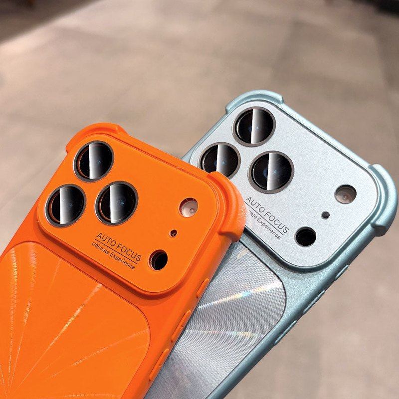 Minimalist and premium aurora-style case for iPhone 17 Pro Max, also compatible with iPhone 16, 15, and 14 — stylish, creative