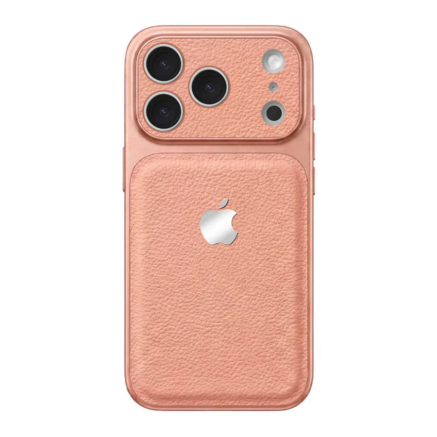 Double Leather Large Window Phone Case
