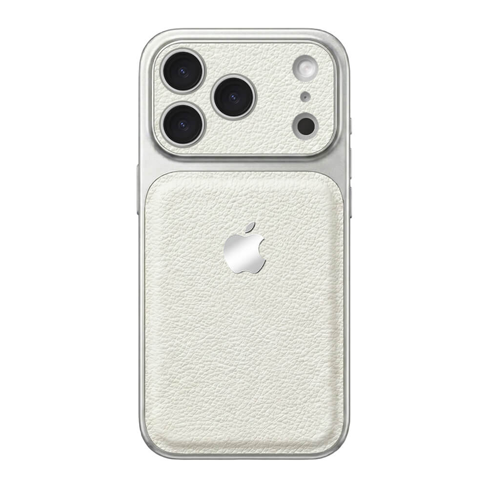 Double Leather Large Window Phone Case