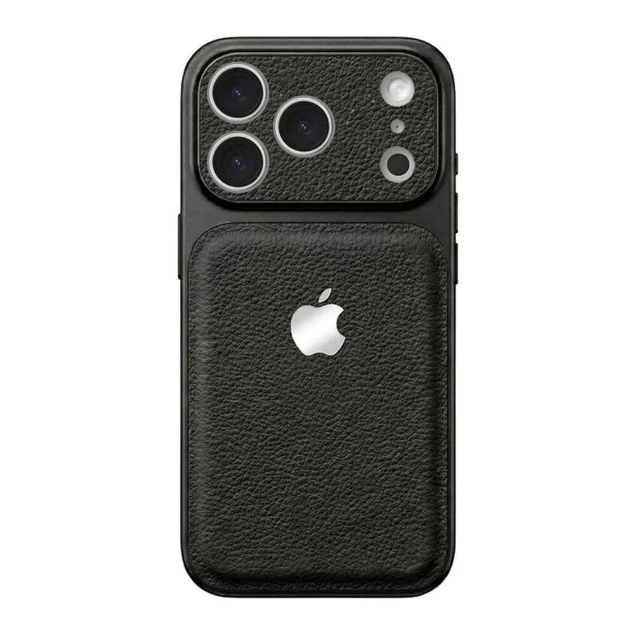 Double Leather Large Window Phone Case