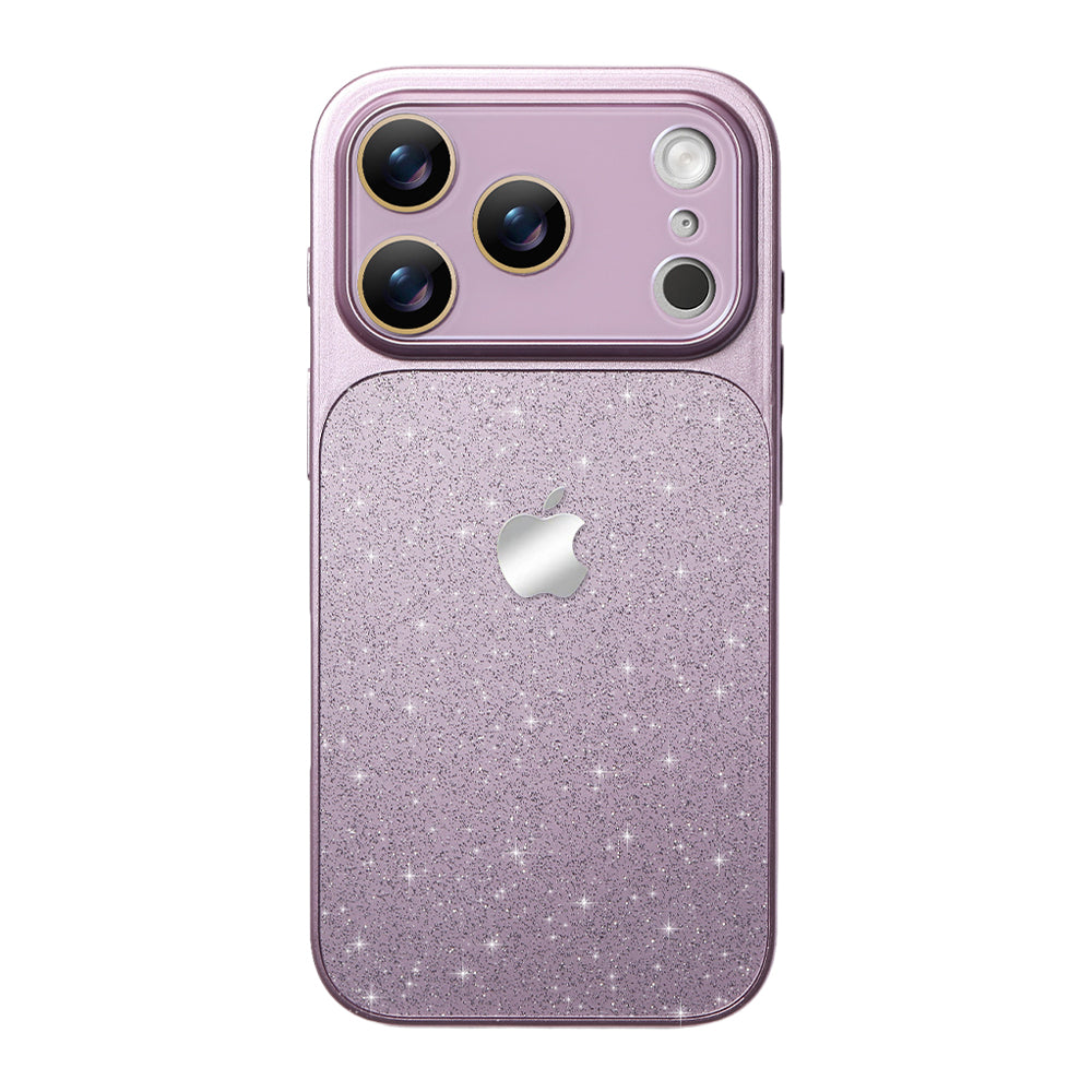Glitter Frosted Phone Case - Purple