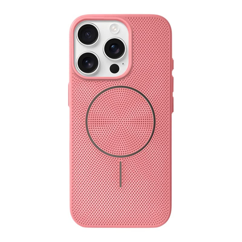 Heat Dissipation Holes MagSafe Phone Case - Pink