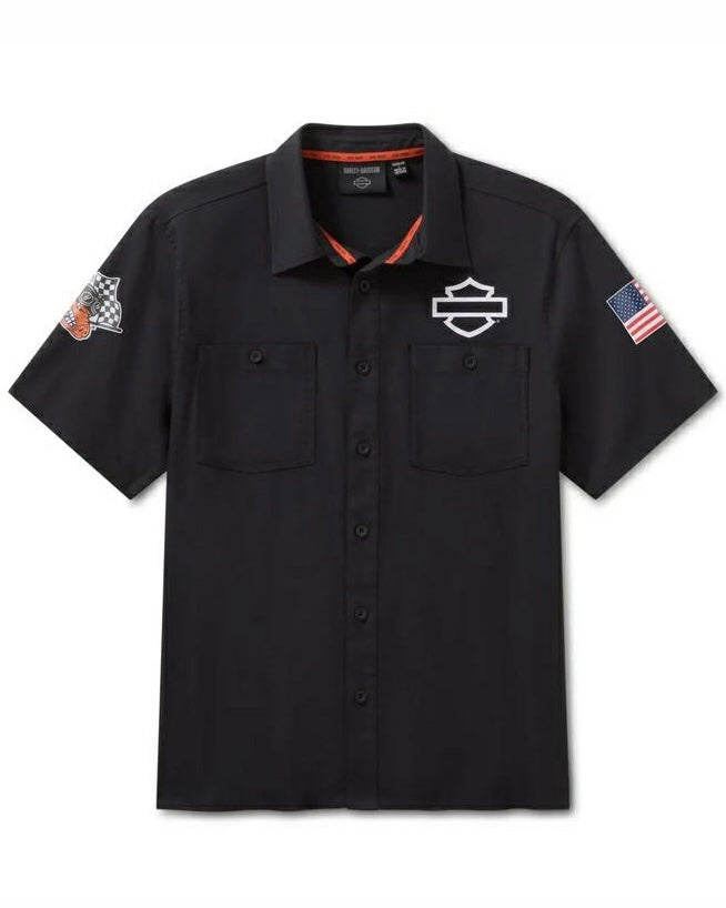 Classic Racing Championship T-Shirt – Bright Black