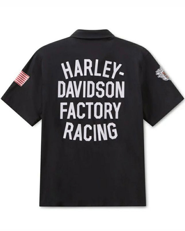 Classic Racing Championship T-Shirt – Bright Black