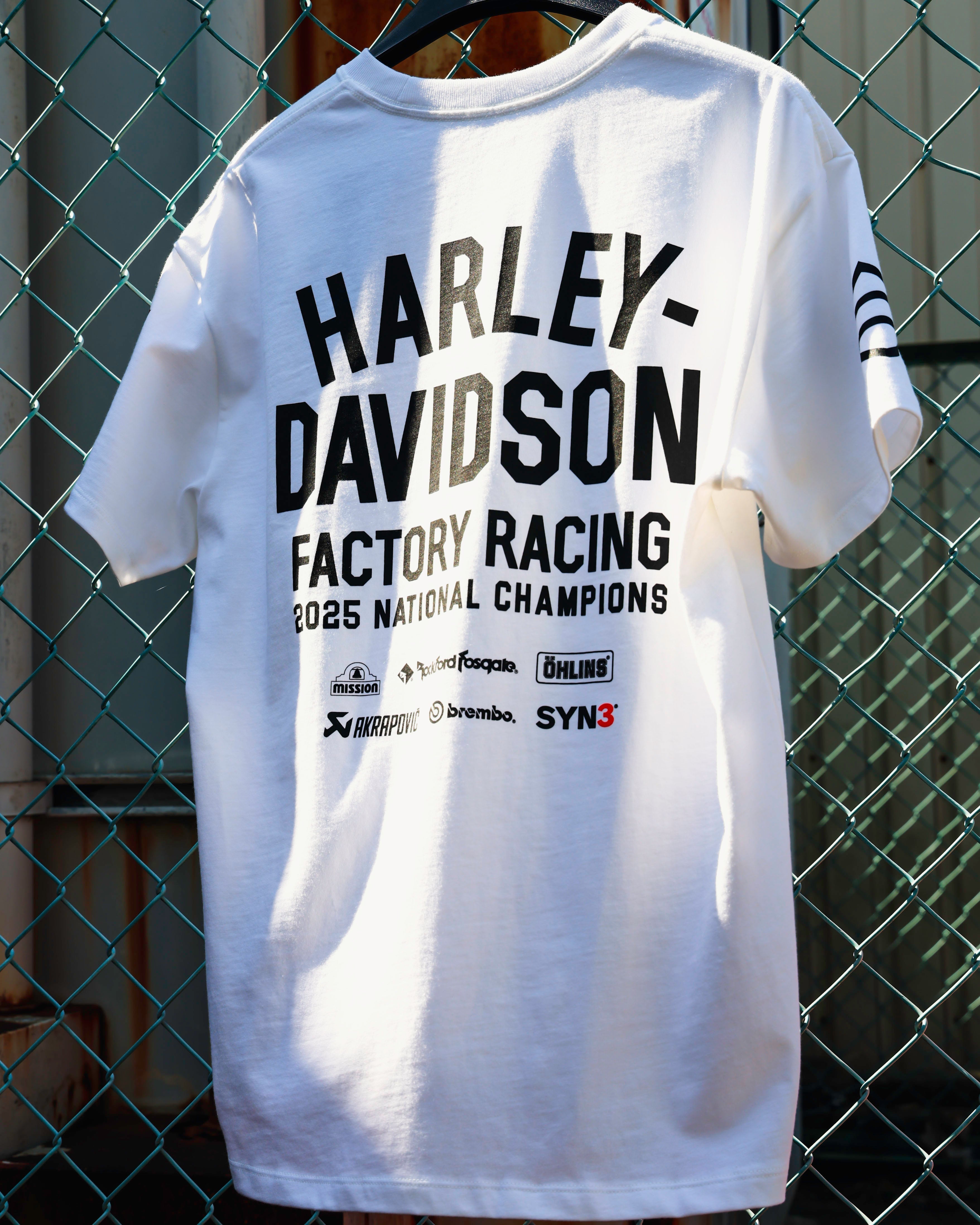 Classic Racing Championship T-Shirt – Bright White