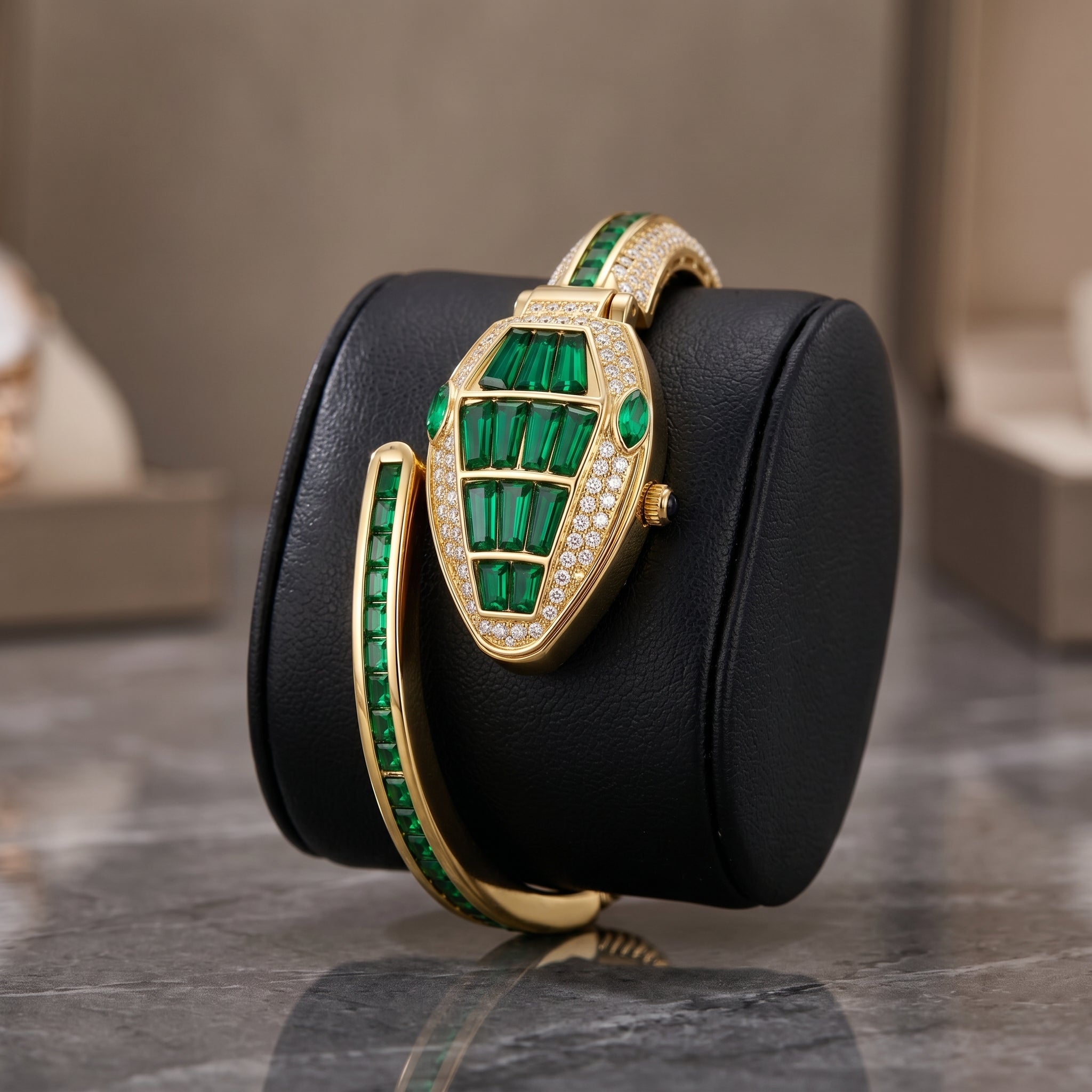 Emerald Serpentyne Crystal