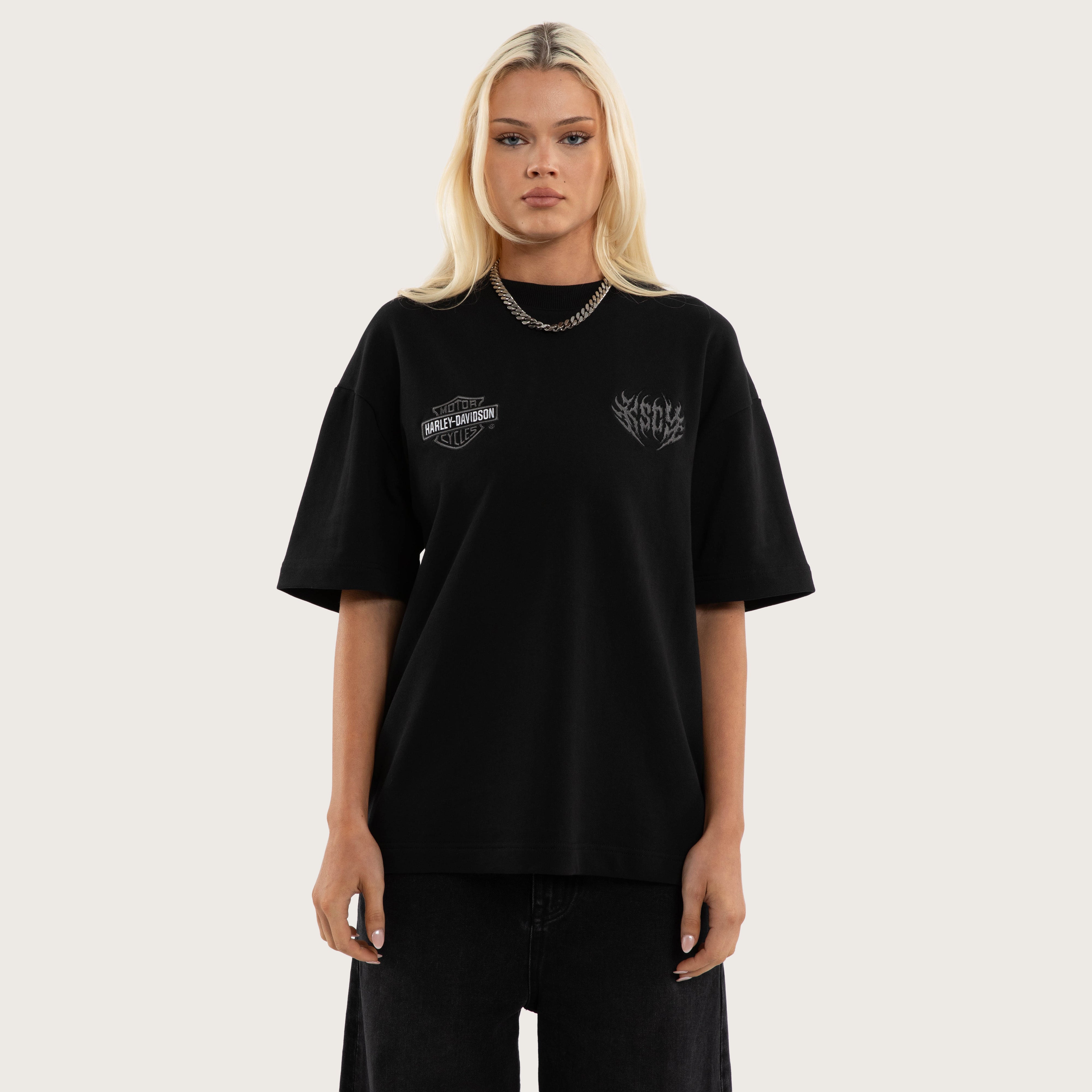 Everyday Loopback Cotton T-Shirt – Jet Black
