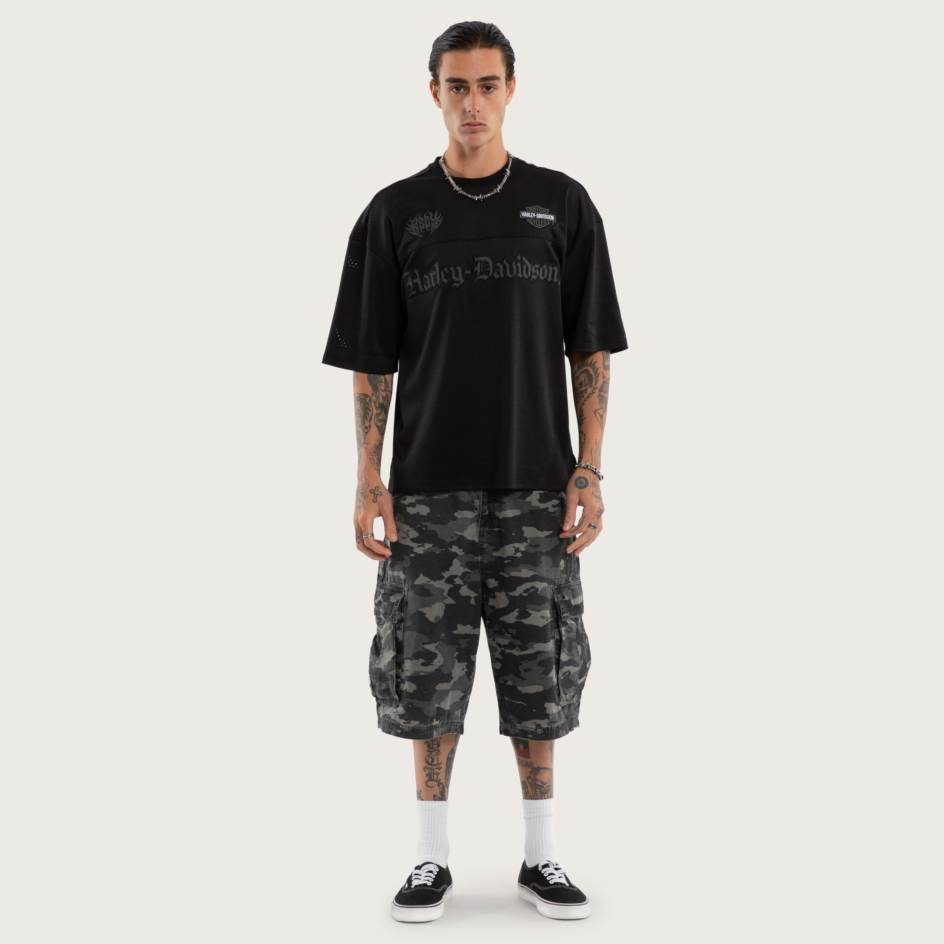 Athletic Football Team Jersey – Jet Black