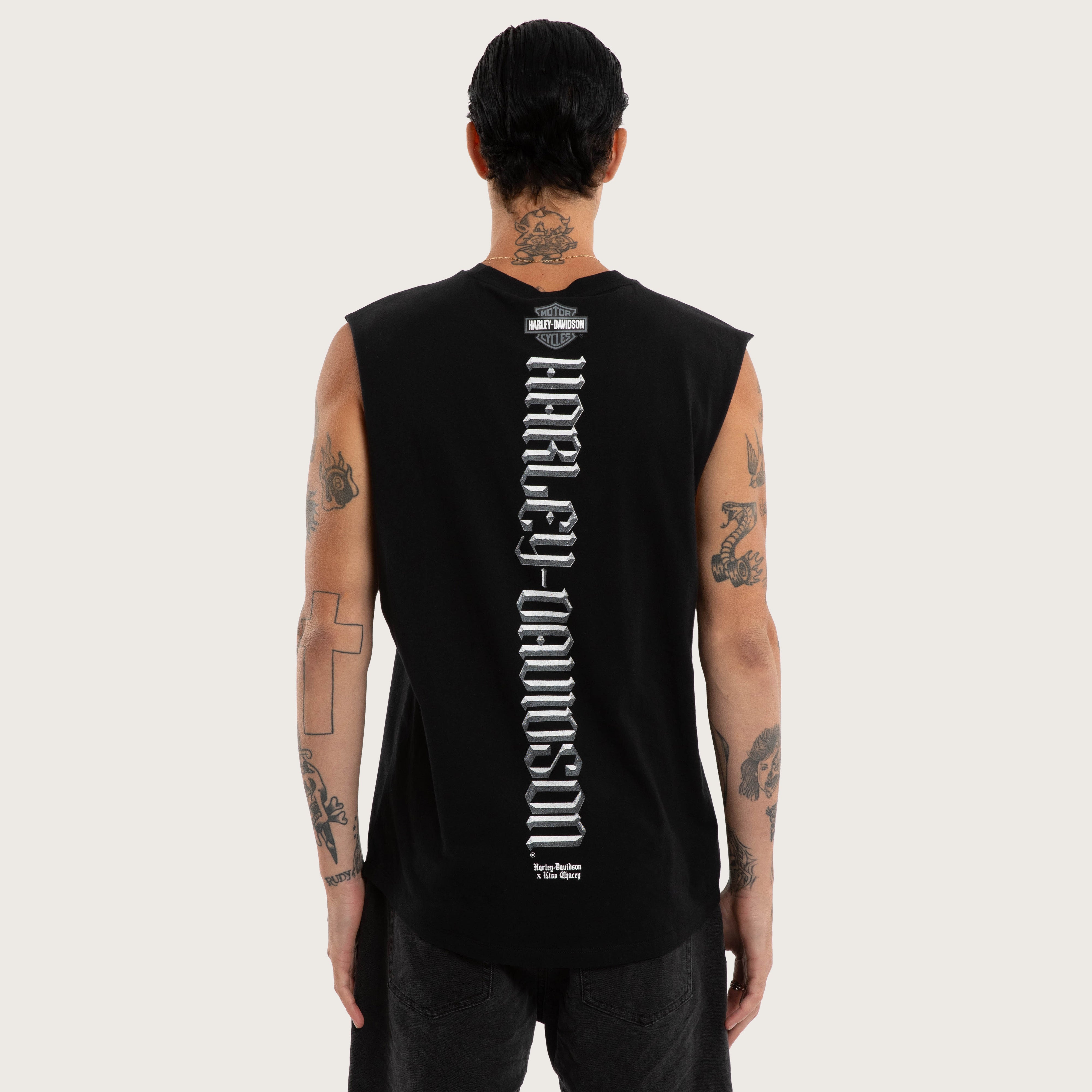 Performance Fit Muscle Tank Top – Jet Black