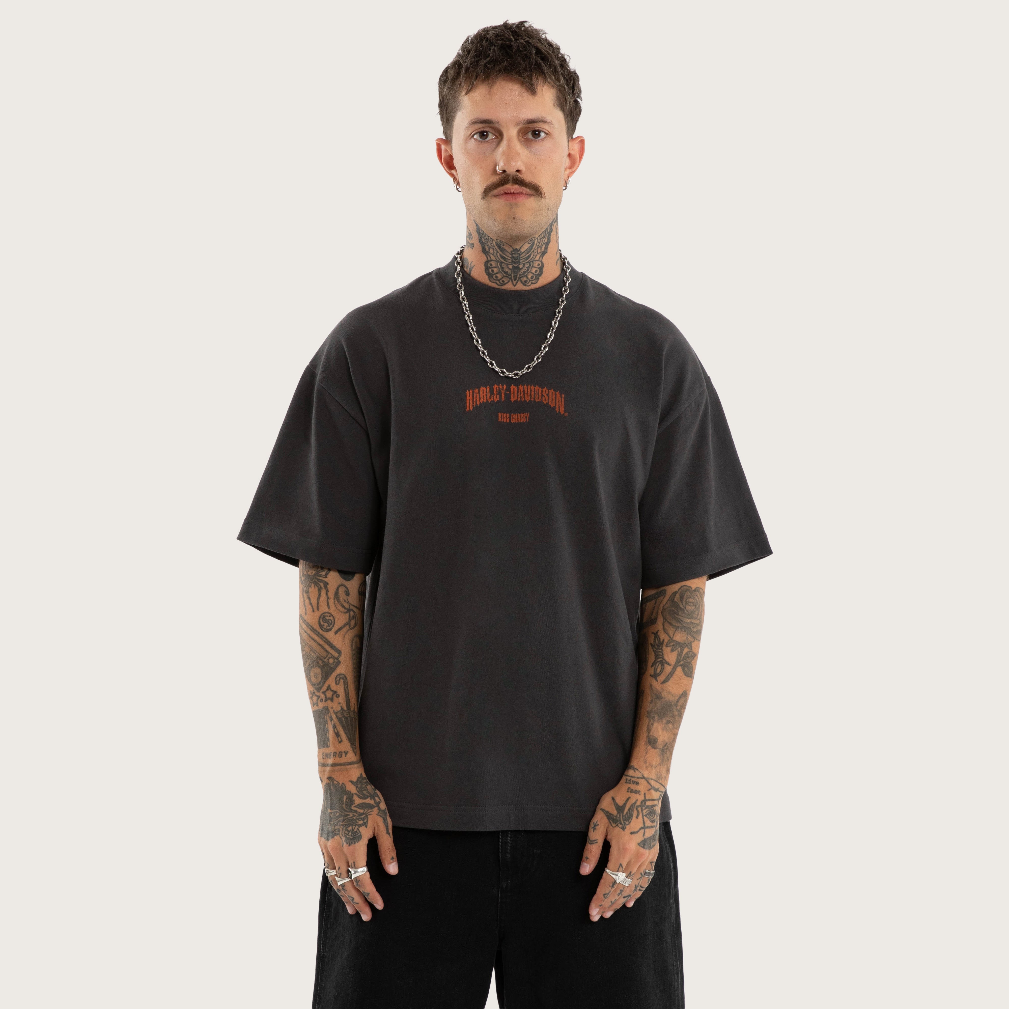 Heritage Graphic Cotton T-Shirt – Pigment Black