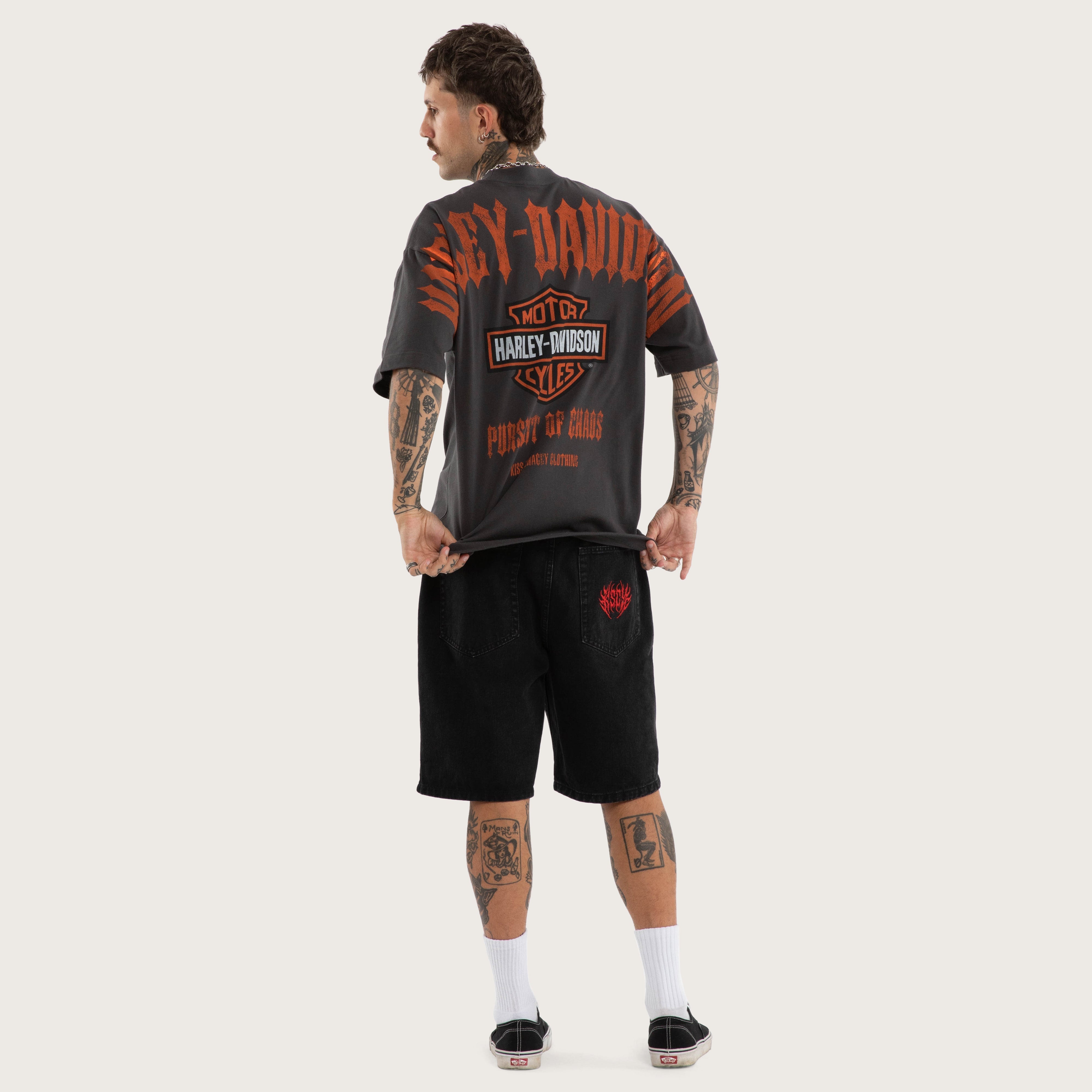 Heritage Graphic Cotton T-Shirt – Pigment Black