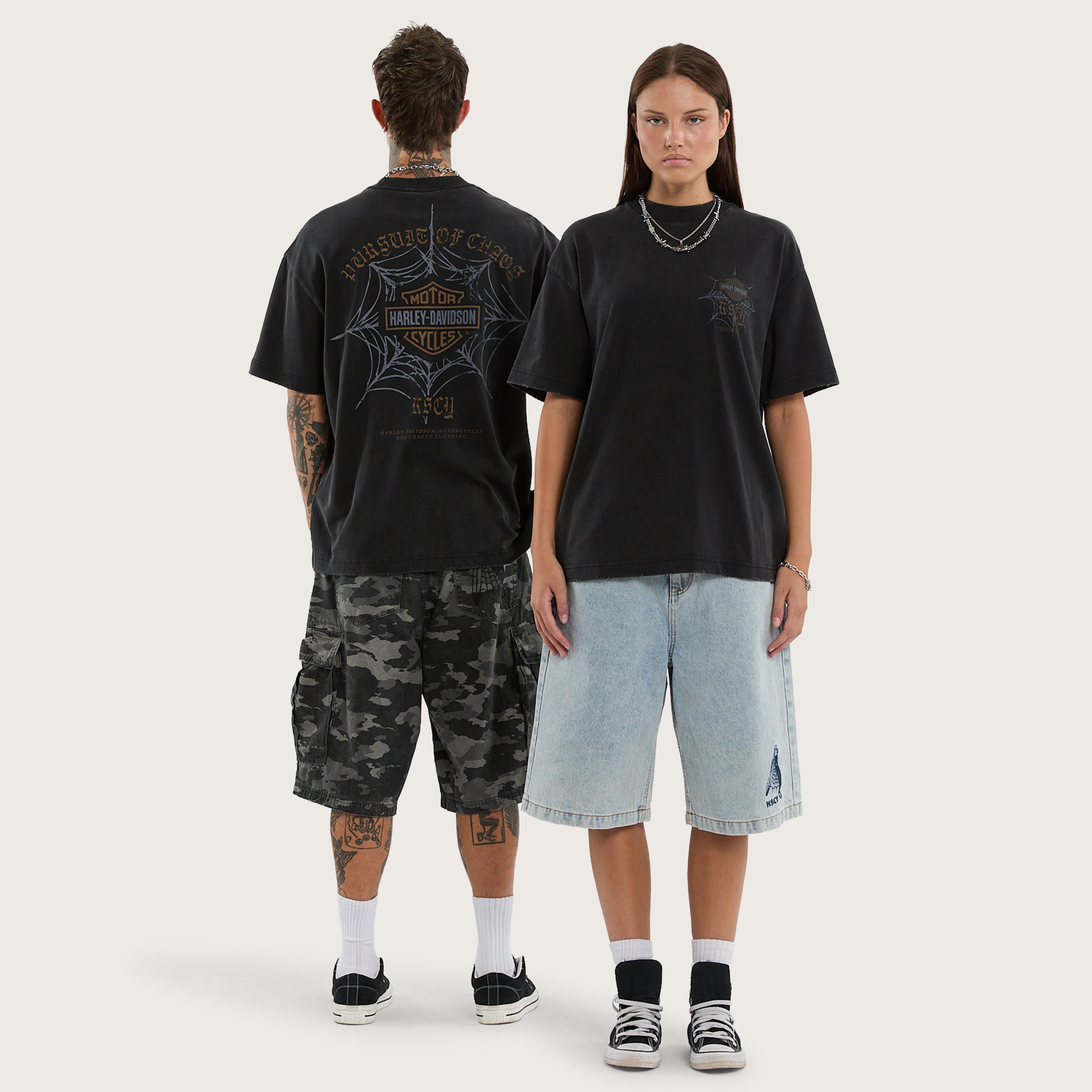 Vintage Rally Inspired T-Shirt – Mineral Black