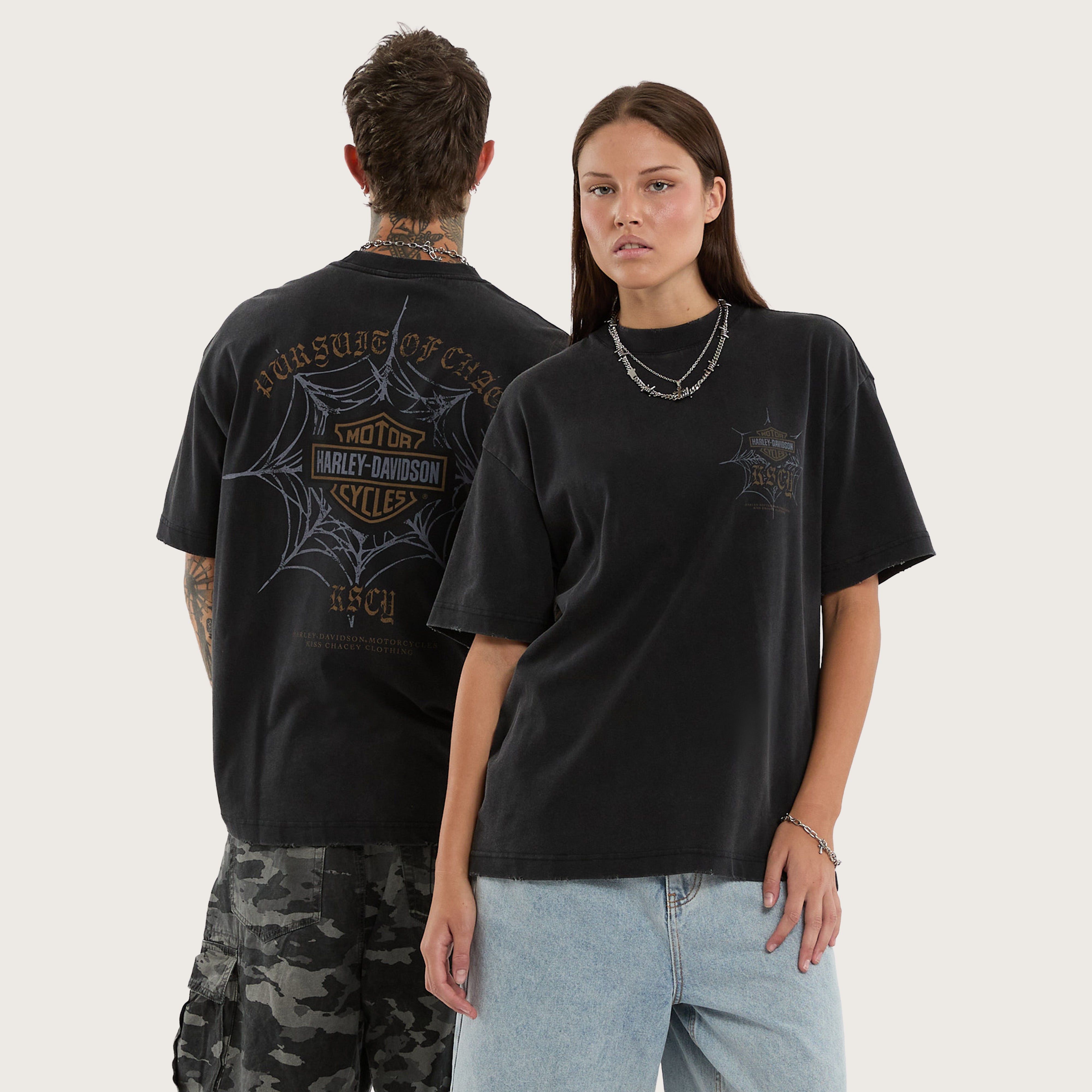 Vintage Rally Inspired T-Shirt – Mineral Black
