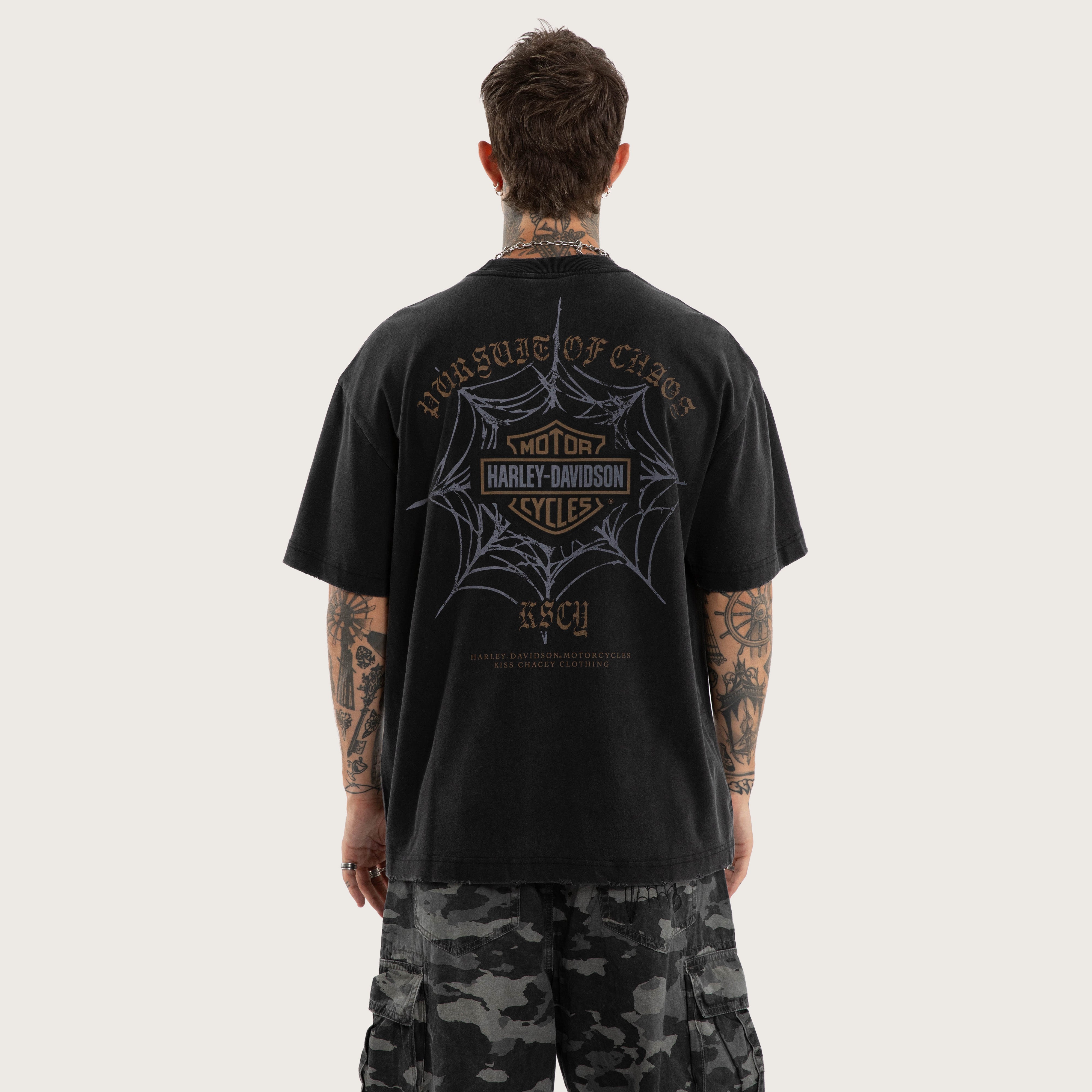Vintage Rally Inspired T-Shirt – Mineral Black