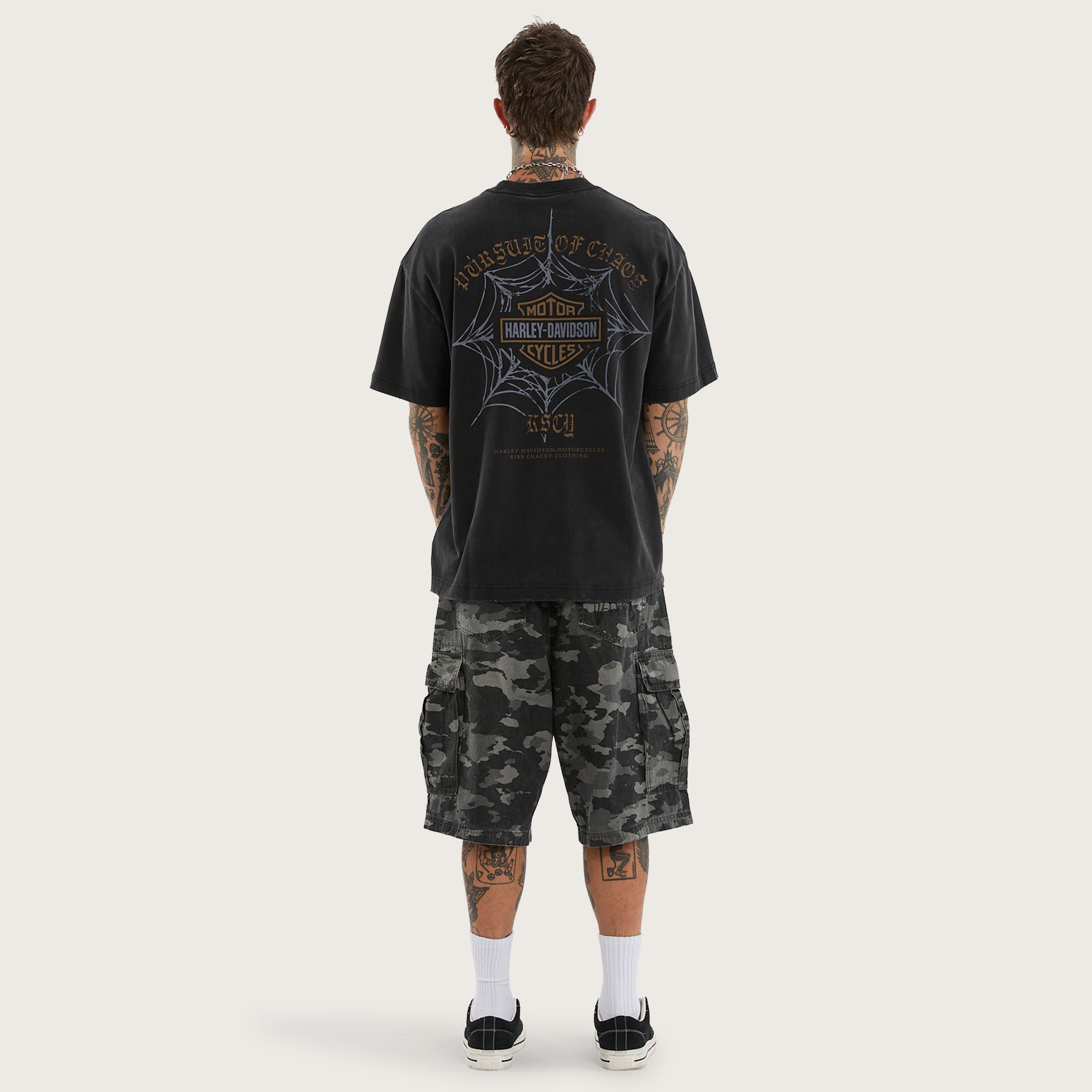 Vintage Rally Inspired T-Shirt – Mineral Black