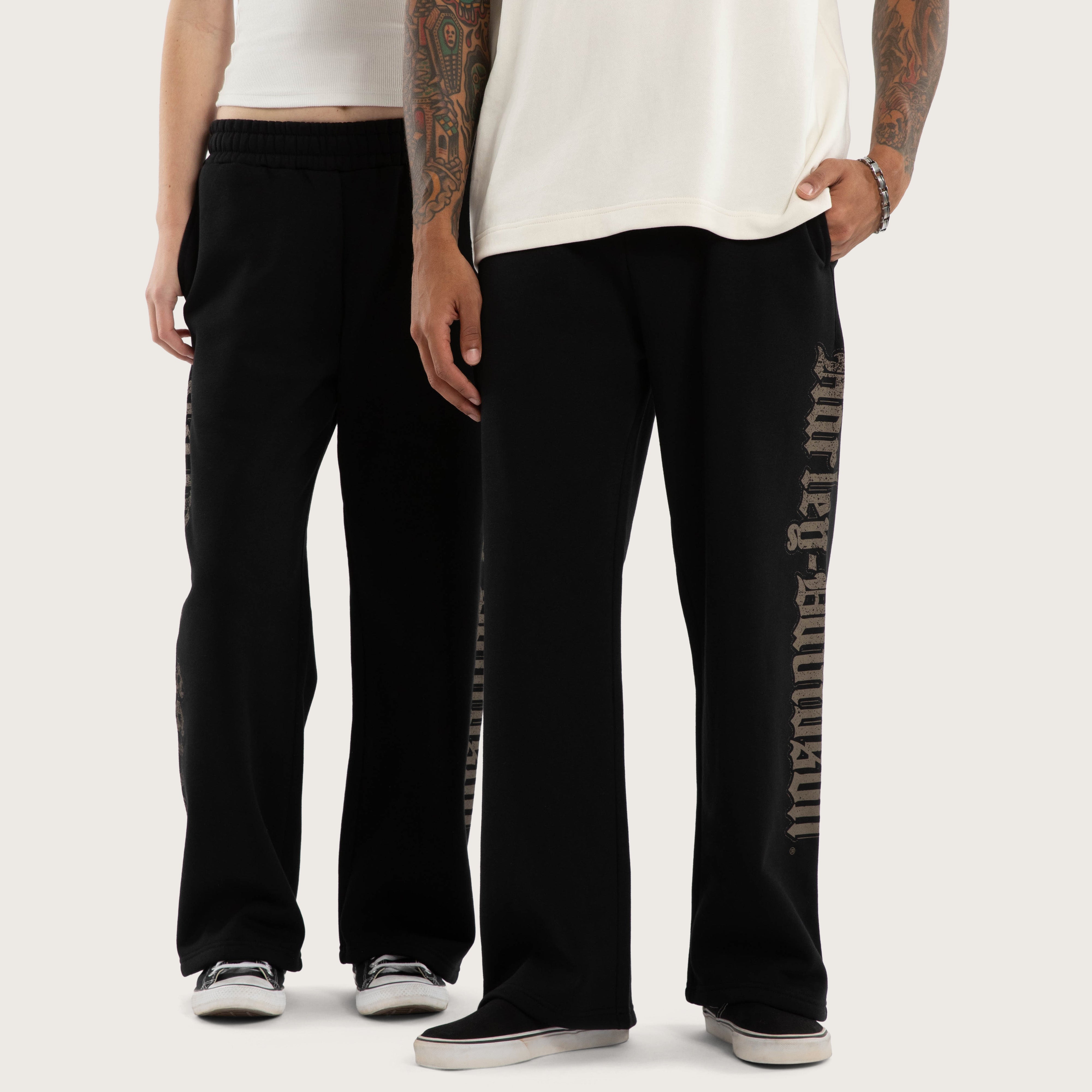 Sport Fit Activewear Pants – Jet Black