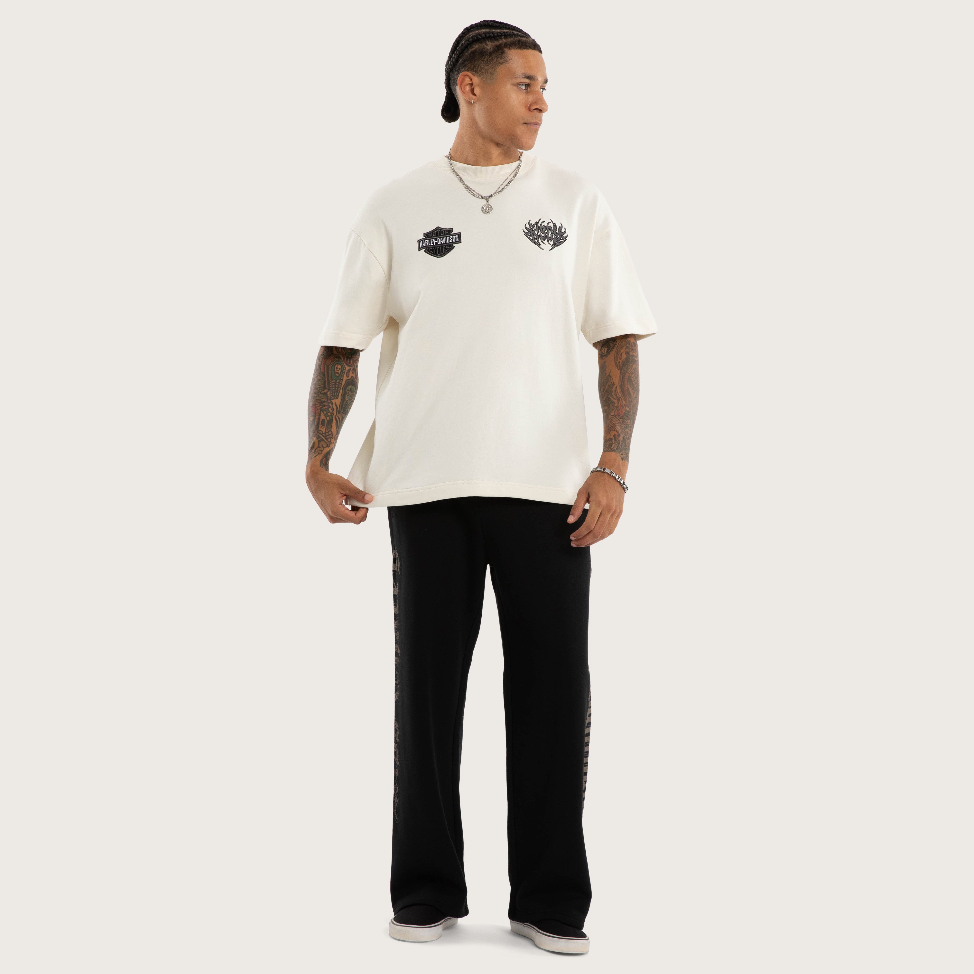 Sport Fit Activewear Pants – Jet Black