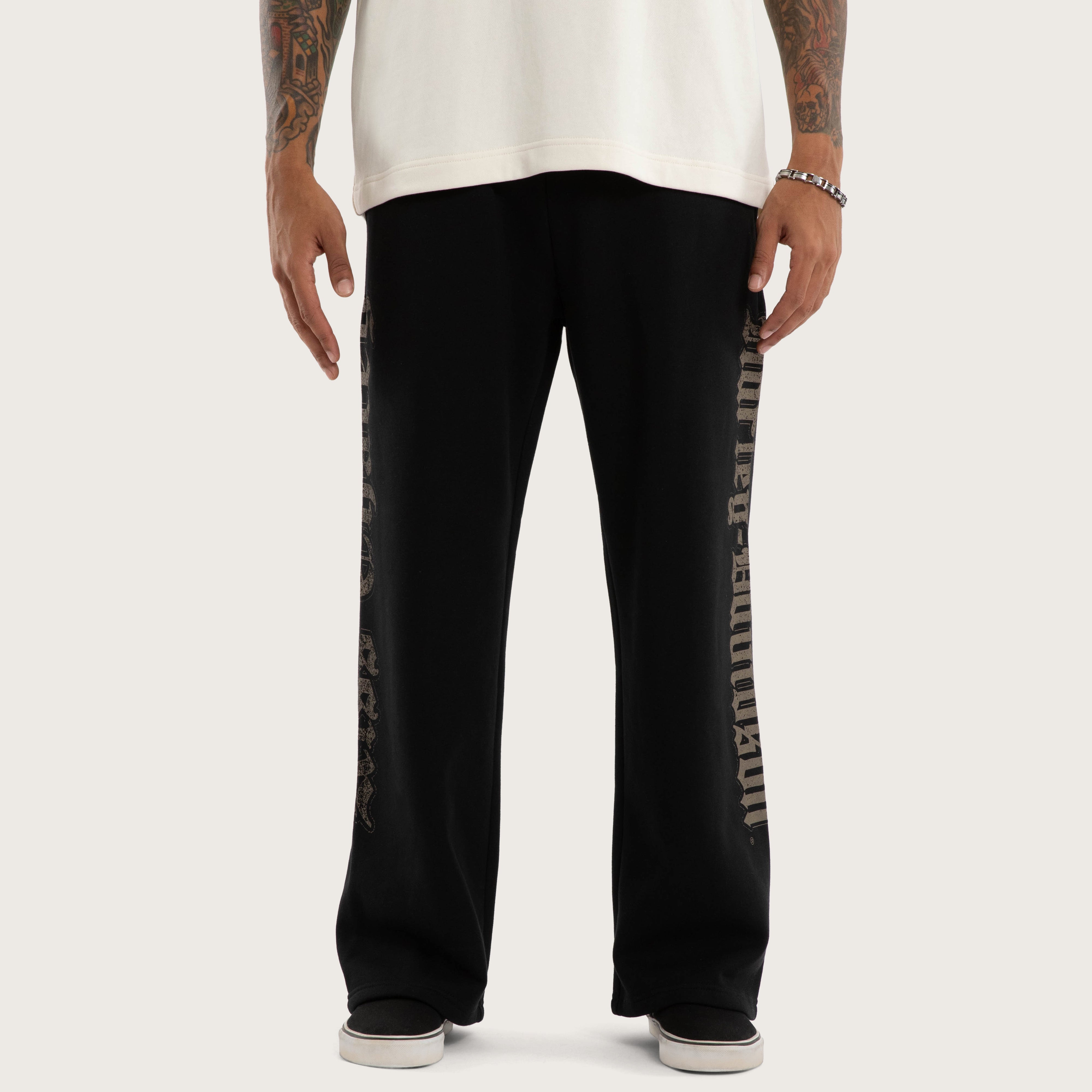 Sport Fit Activewear Pants – Jet Black