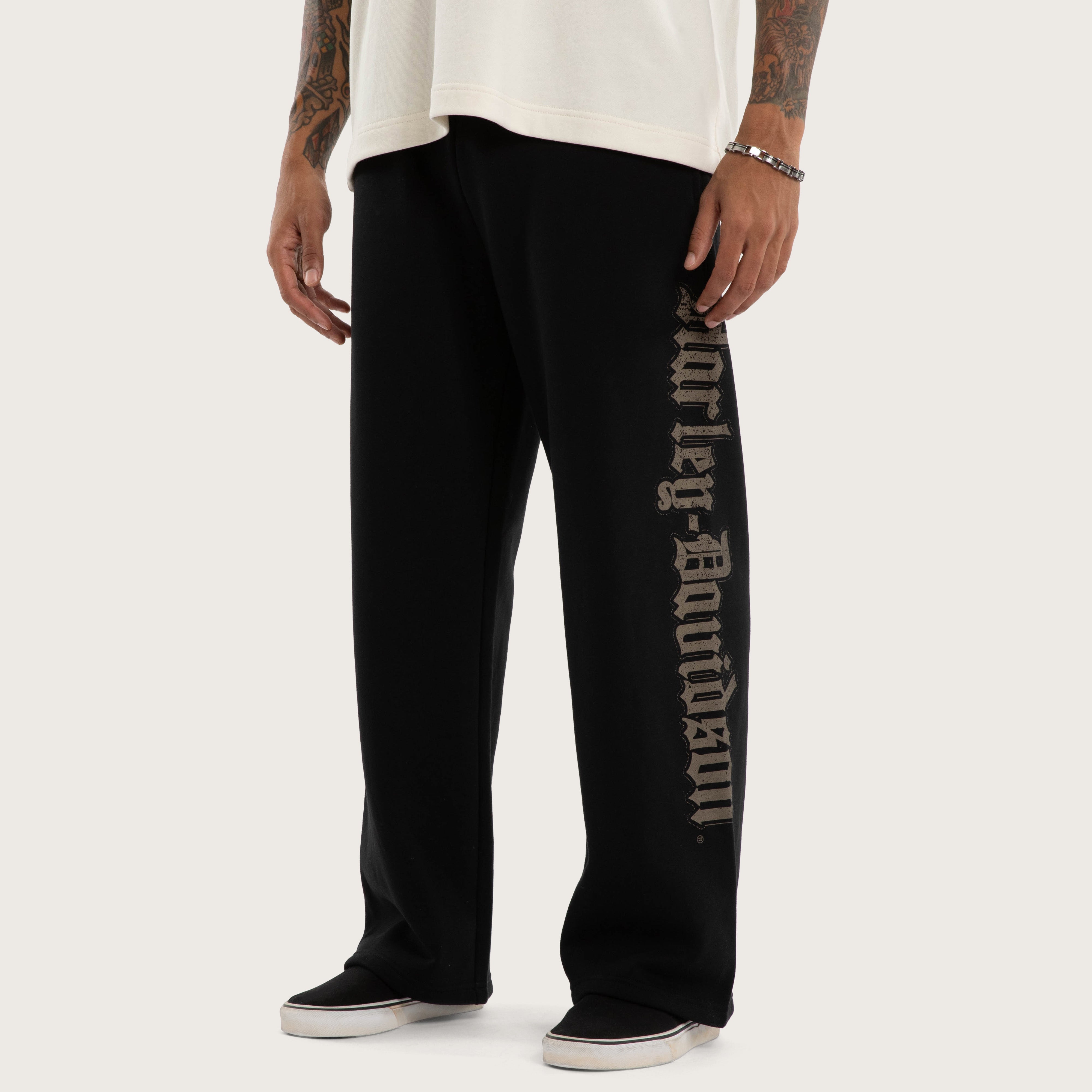 Sport Fit Activewear Pants – Jet Black