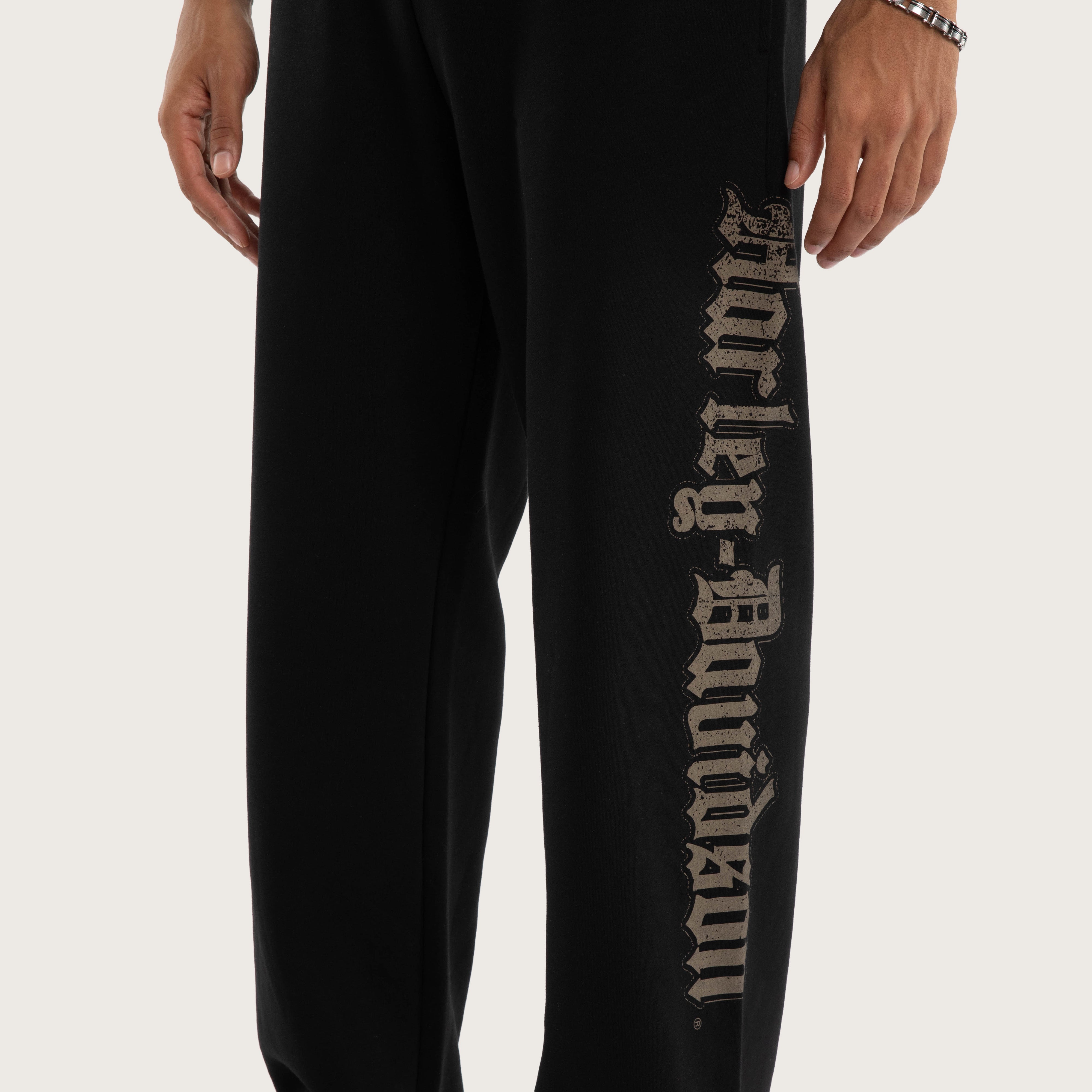 Sport Fit Activewear Pants – Jet Black