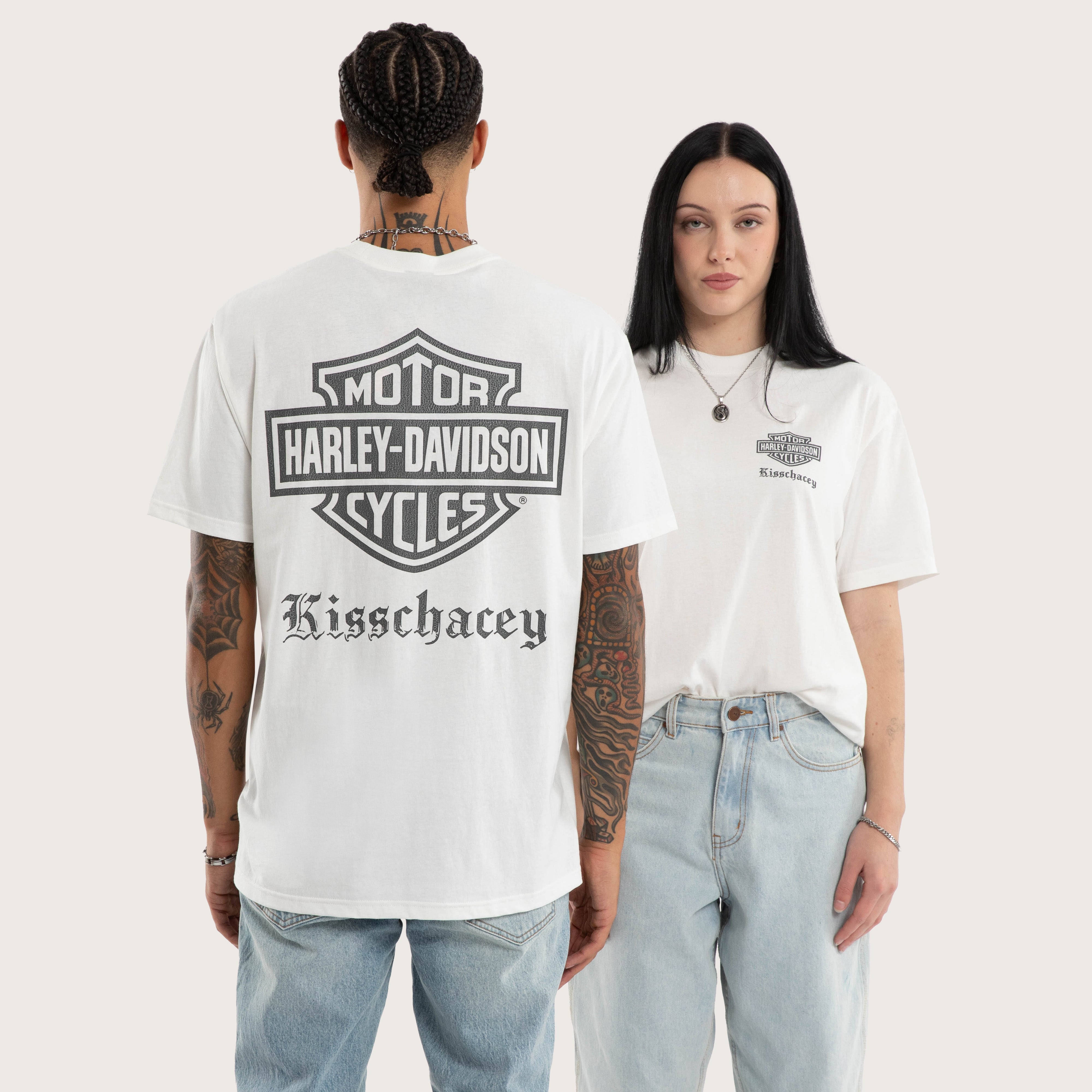 Premium Relaxed Streetwear T-Shirt – Natural White