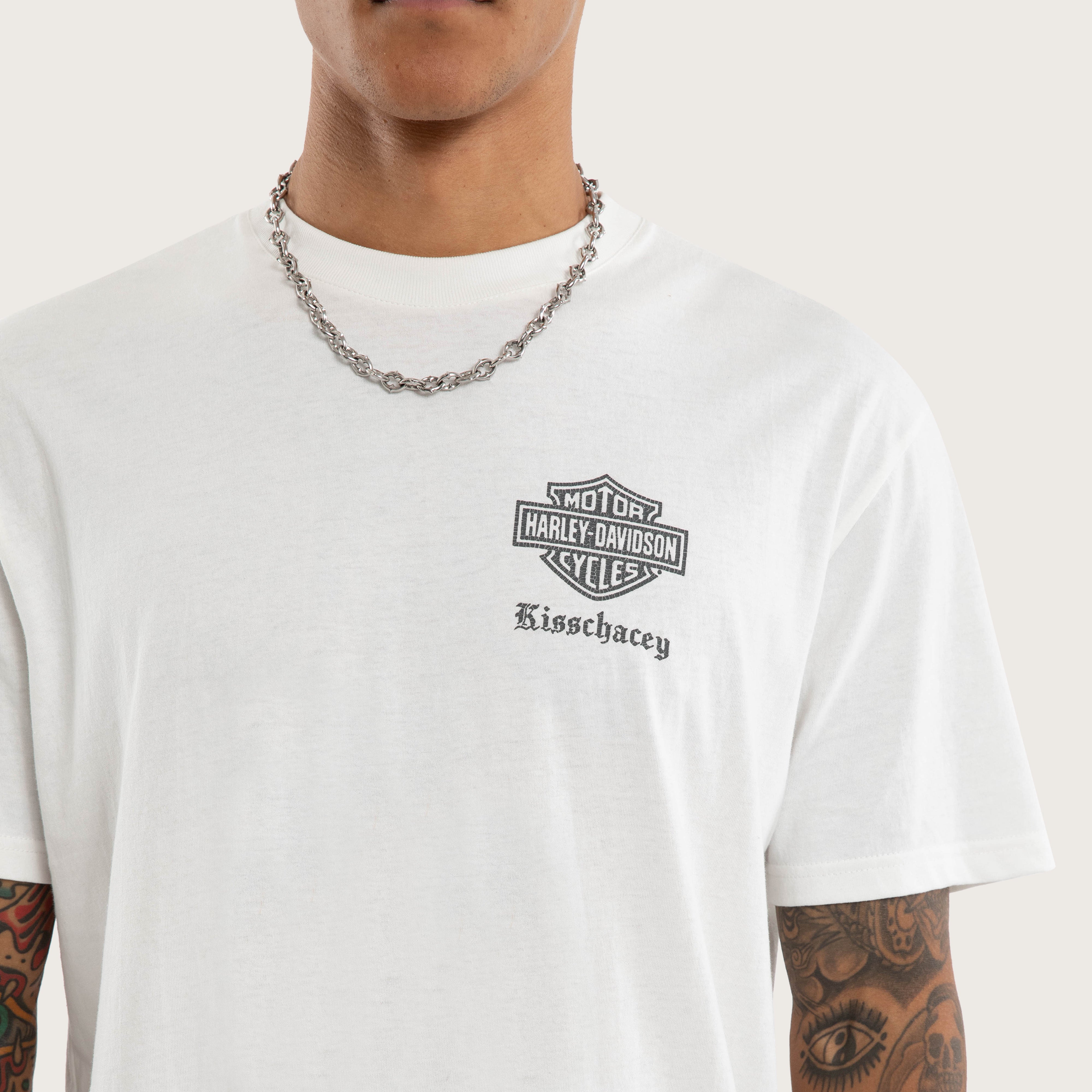 Premium Relaxed Streetwear T-Shirt – Natural White