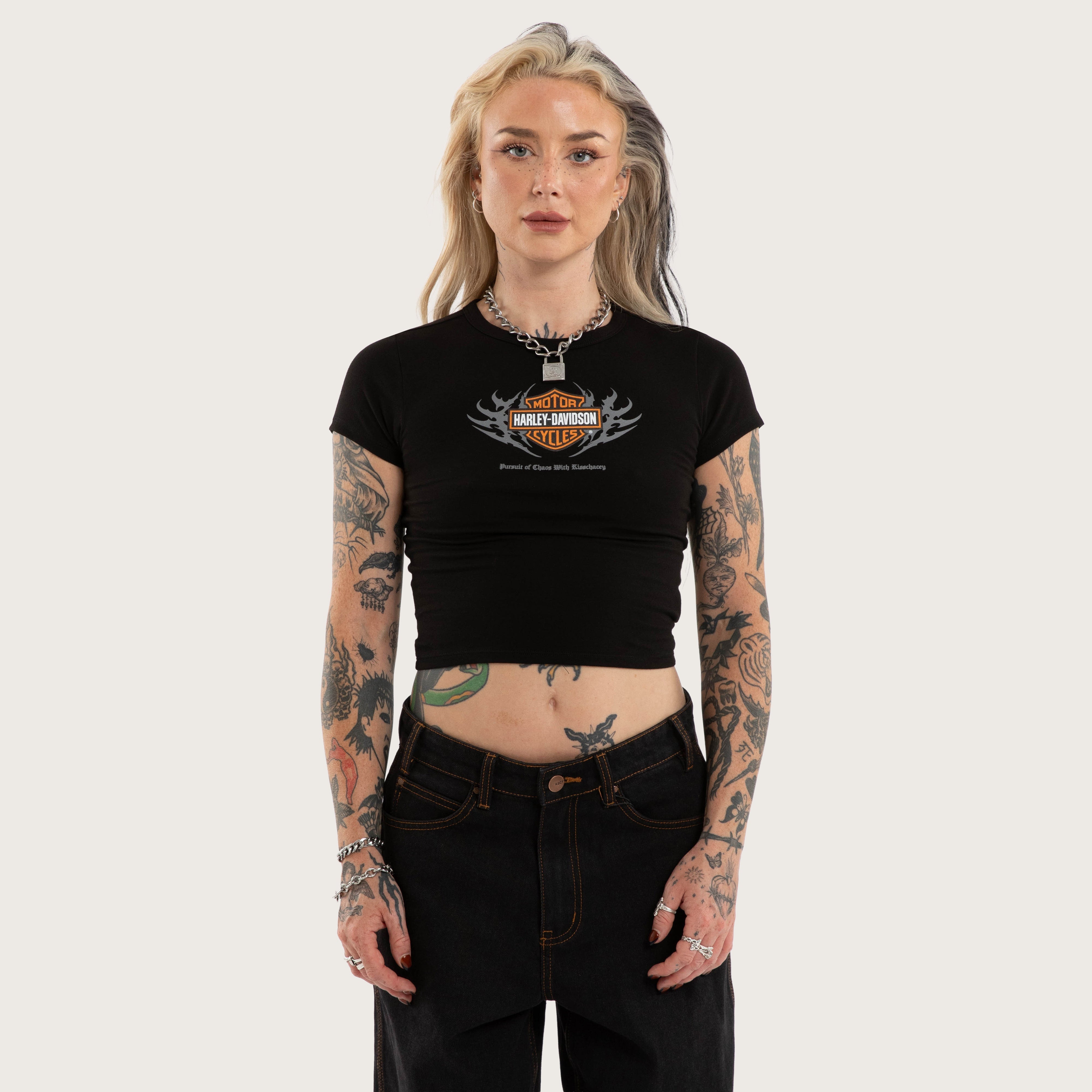 Casual Essential Baby Tee – Jet Black