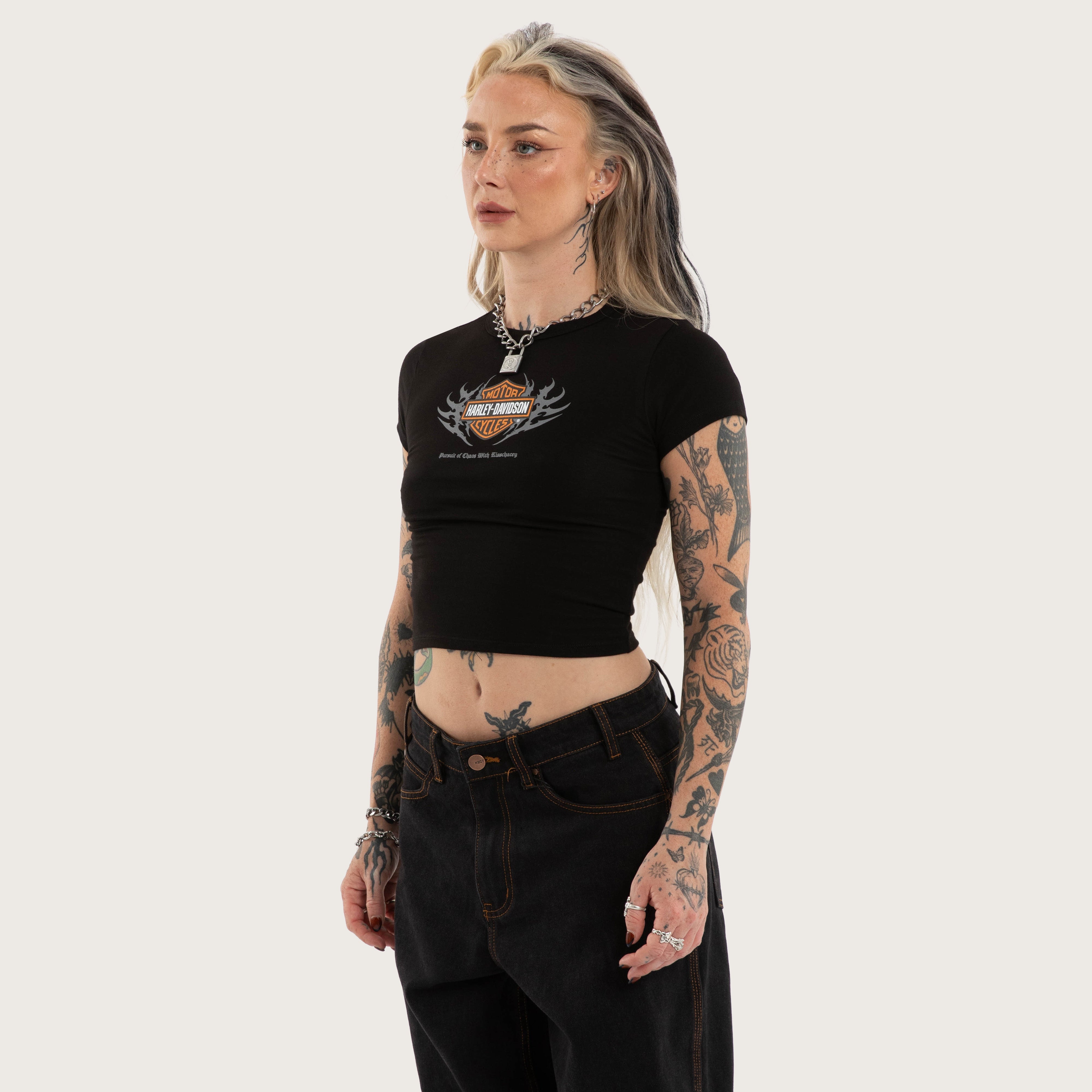 Casual Essential Baby Tee – Jet Black