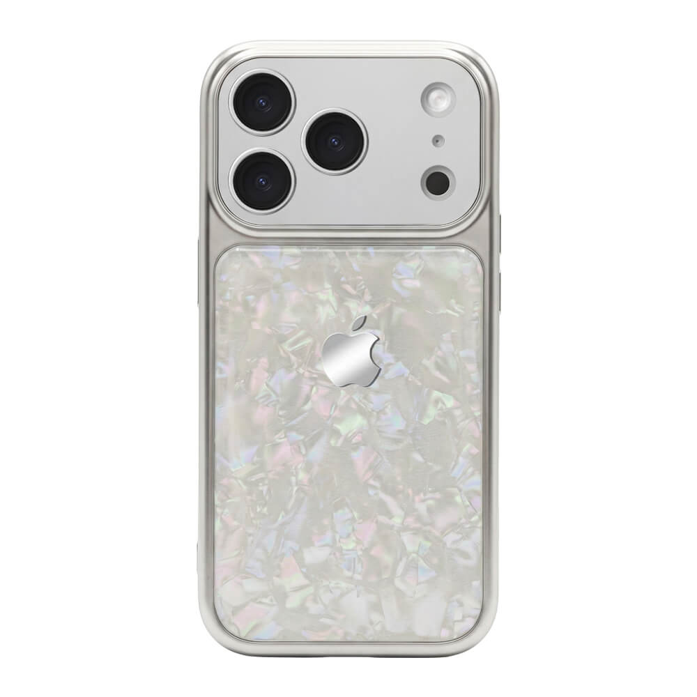 Lumina Shell Phone Case - White