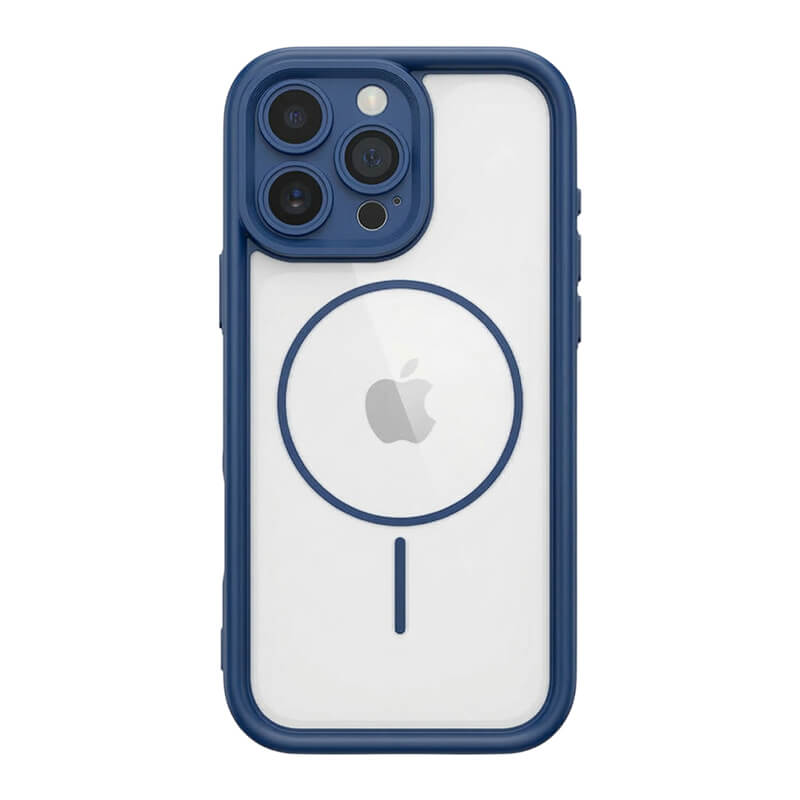 Side Mesh Airbags MagSafe Phone Case - Blue
