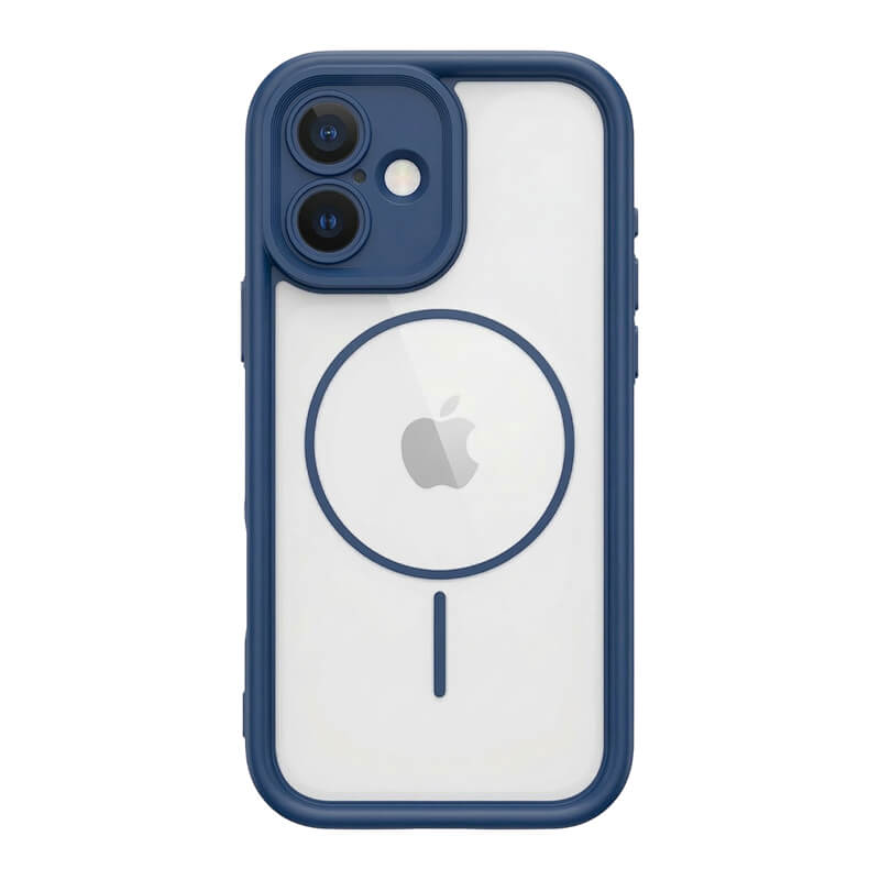 Side Mesh Airbags MagSafe Phone Case - Blue