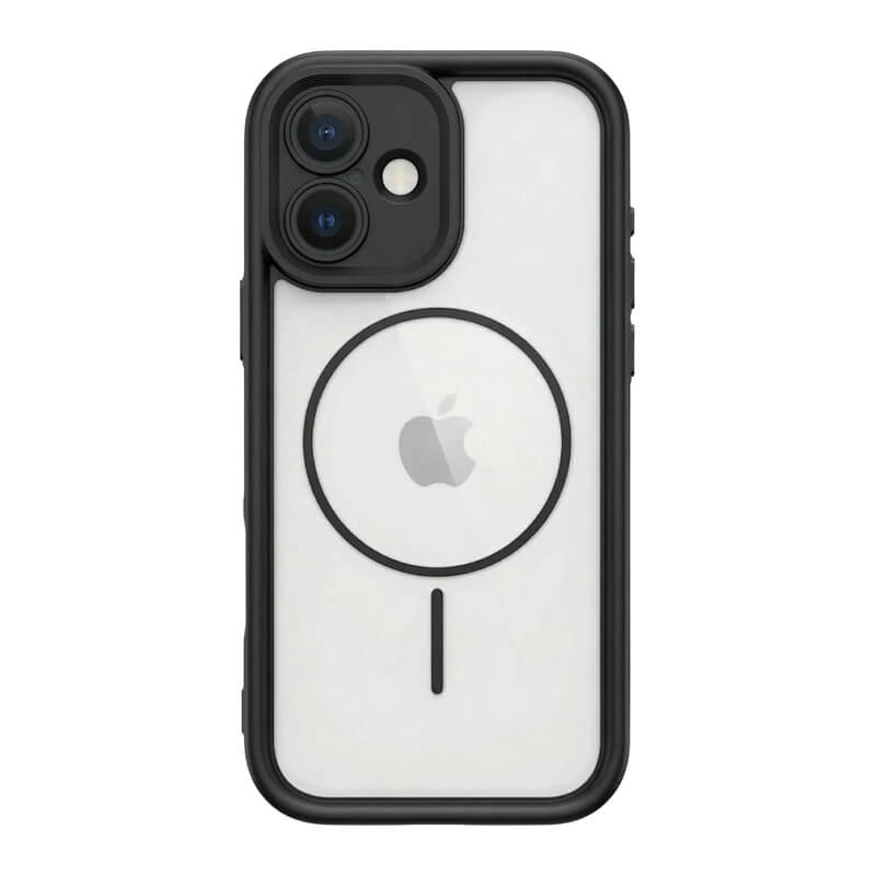Side Mesh Airbags MagSafe Phone Case - Black