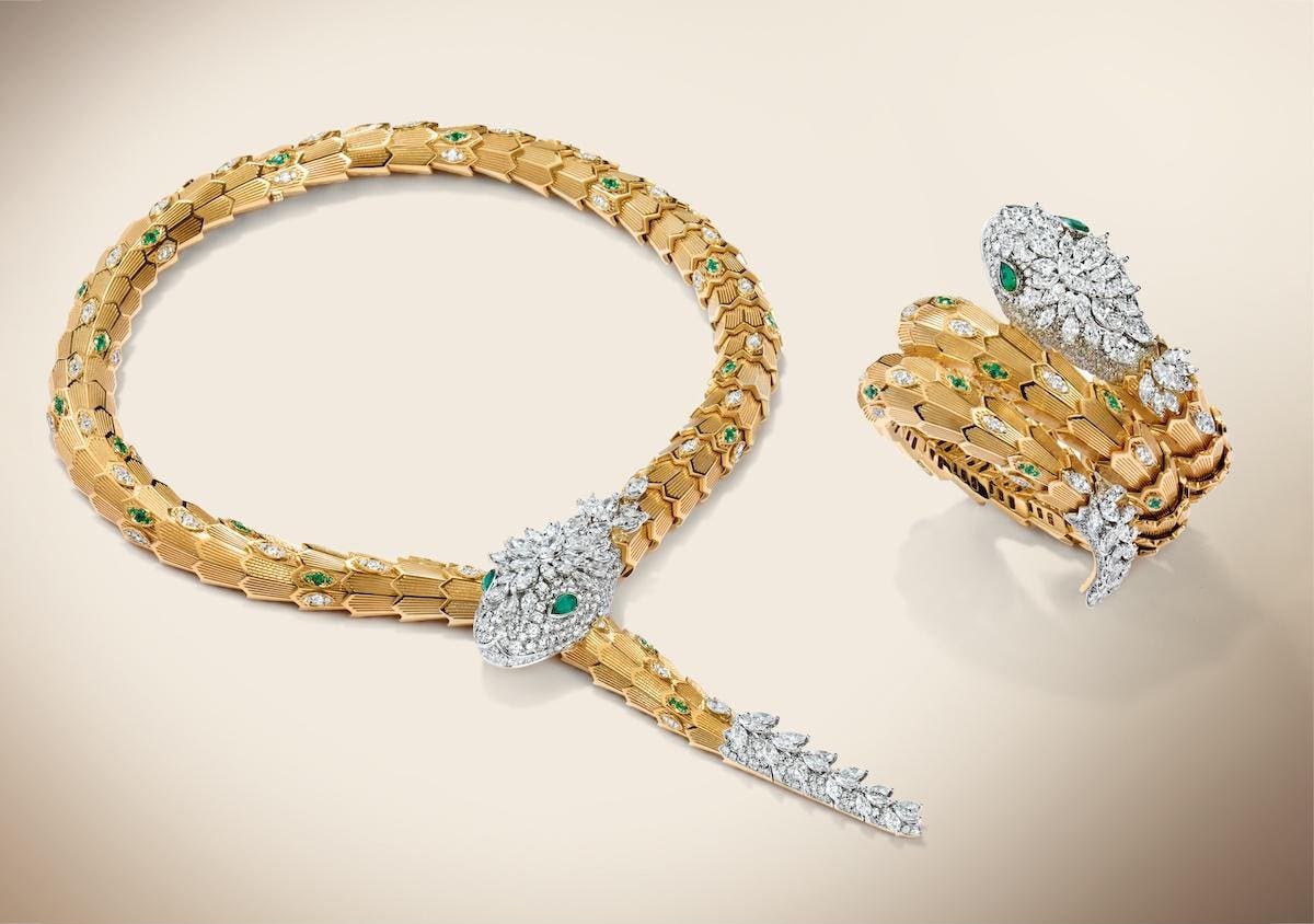 Regal Emerald Diamond-Accent Gold Necklace