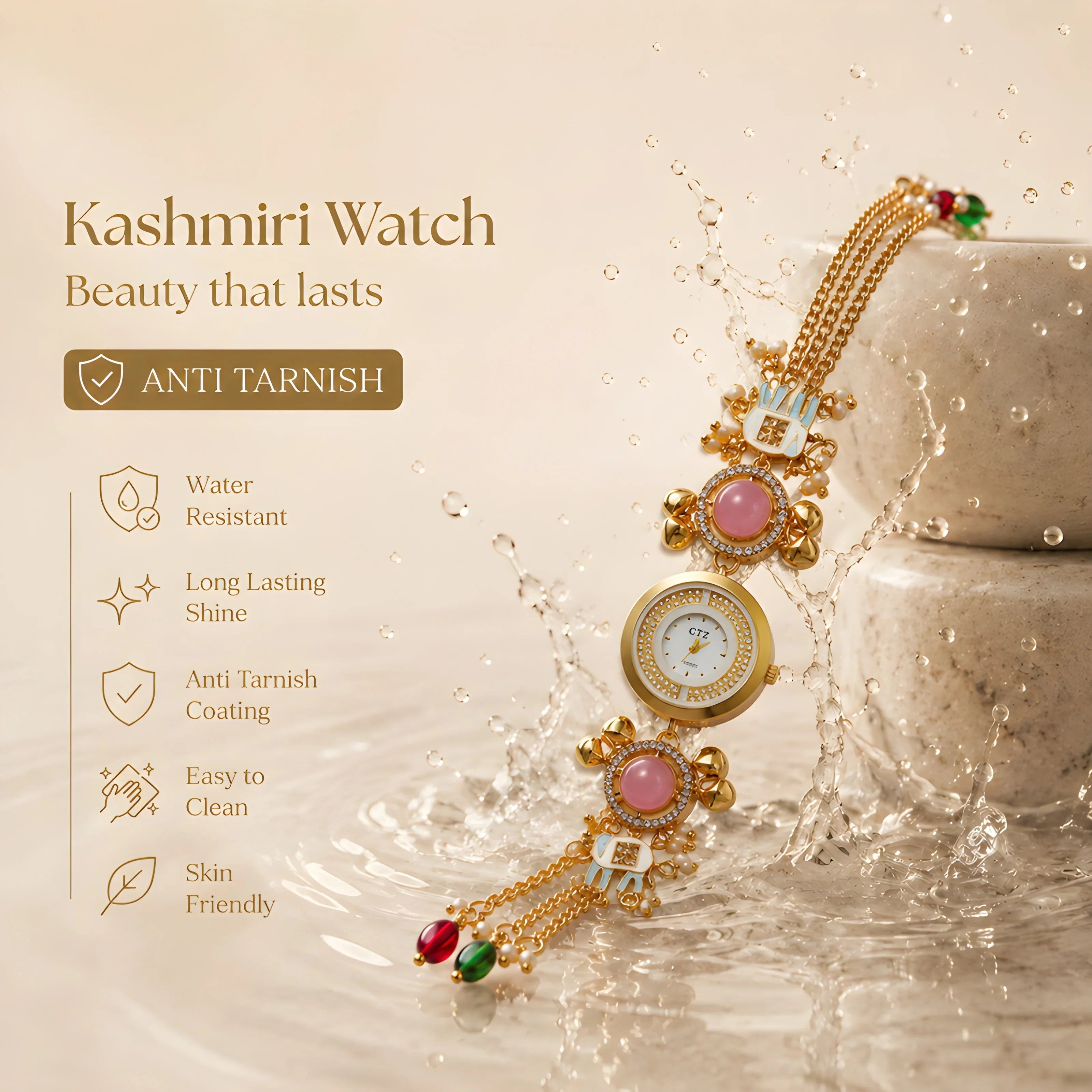 Kashmiri Rose Watch
