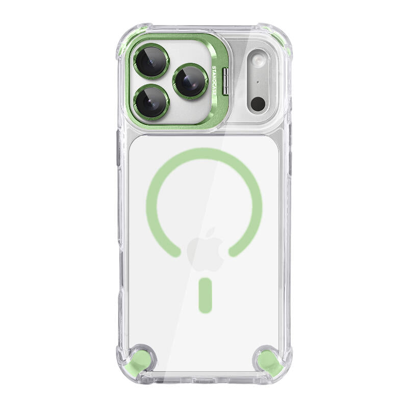 Airbags Camera Kickstand MagSafe Phone Case - Green