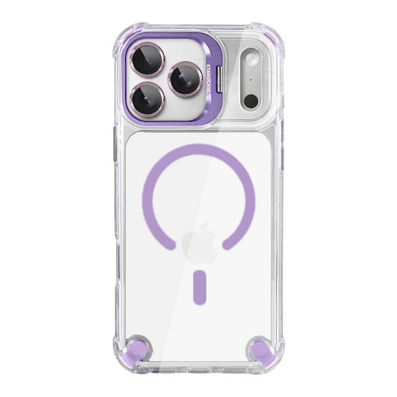 Airbags Camera Kickstand MagSafe Phone Case - Purple