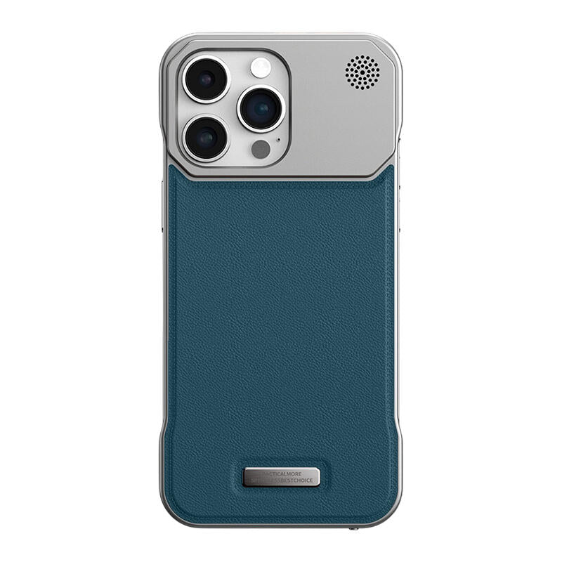 Armatherapy Tablets Leather MagSafe Phone Case - Blue
