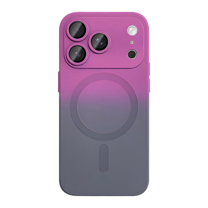 Dopamine Gradient MagSafe Phone Case - Purple Gray