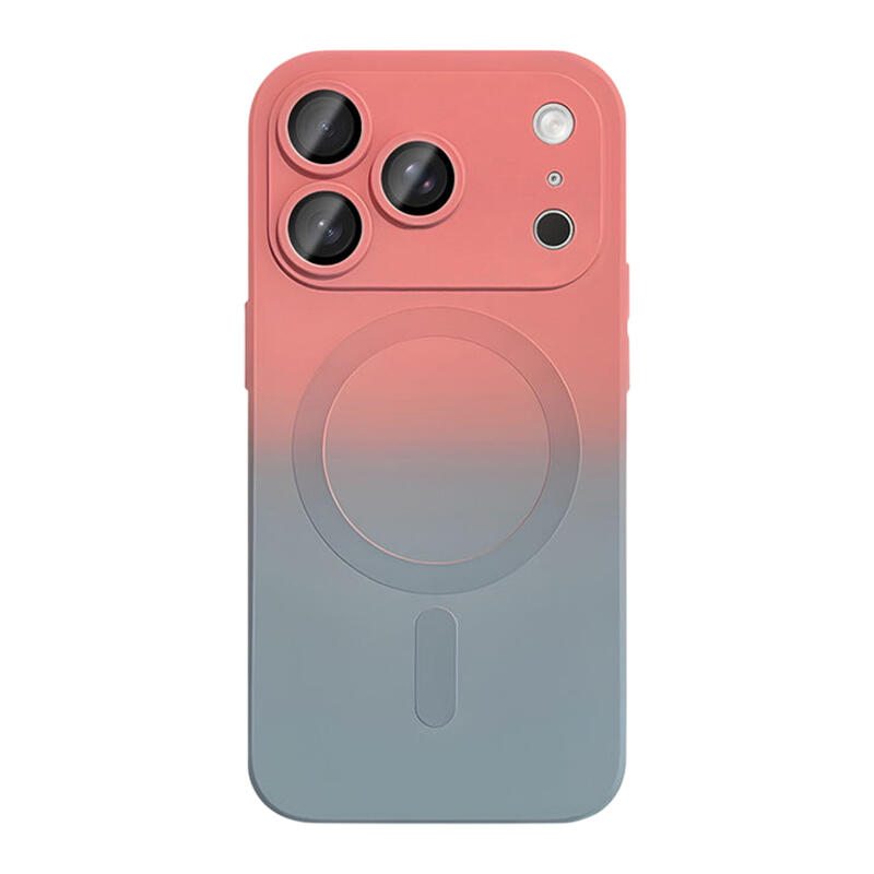 Dopamine Gradient MagSafe Phone Case - Pink Gray