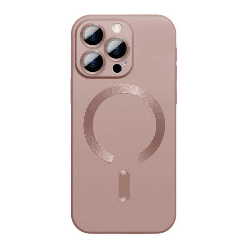 Lens Film CD MagSafe Phone Case - Pink