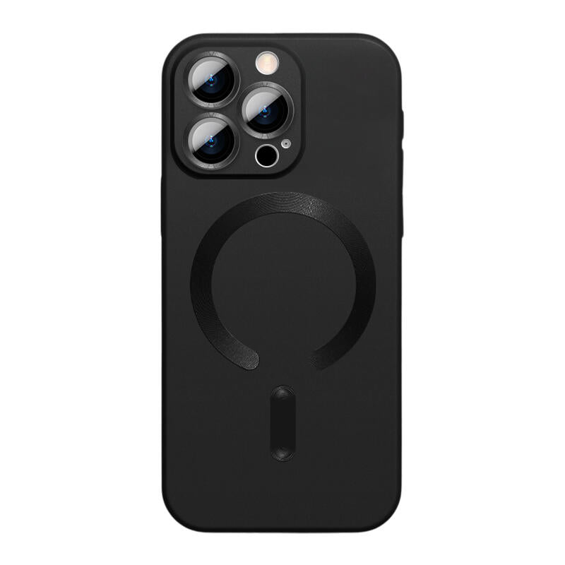 Lens Film CD MagSafe Phone Case - Black