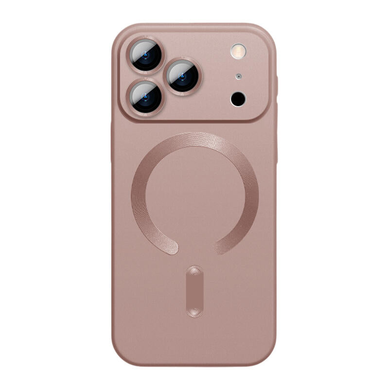 Lens Film CD MagSafe Phone Case - Pink